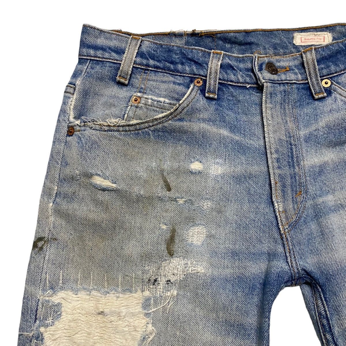 Levi's Levis 517 Sample Thrashed Jeans Grunge Melvins Size US 32 / EU 48 - 6 Thumbnail