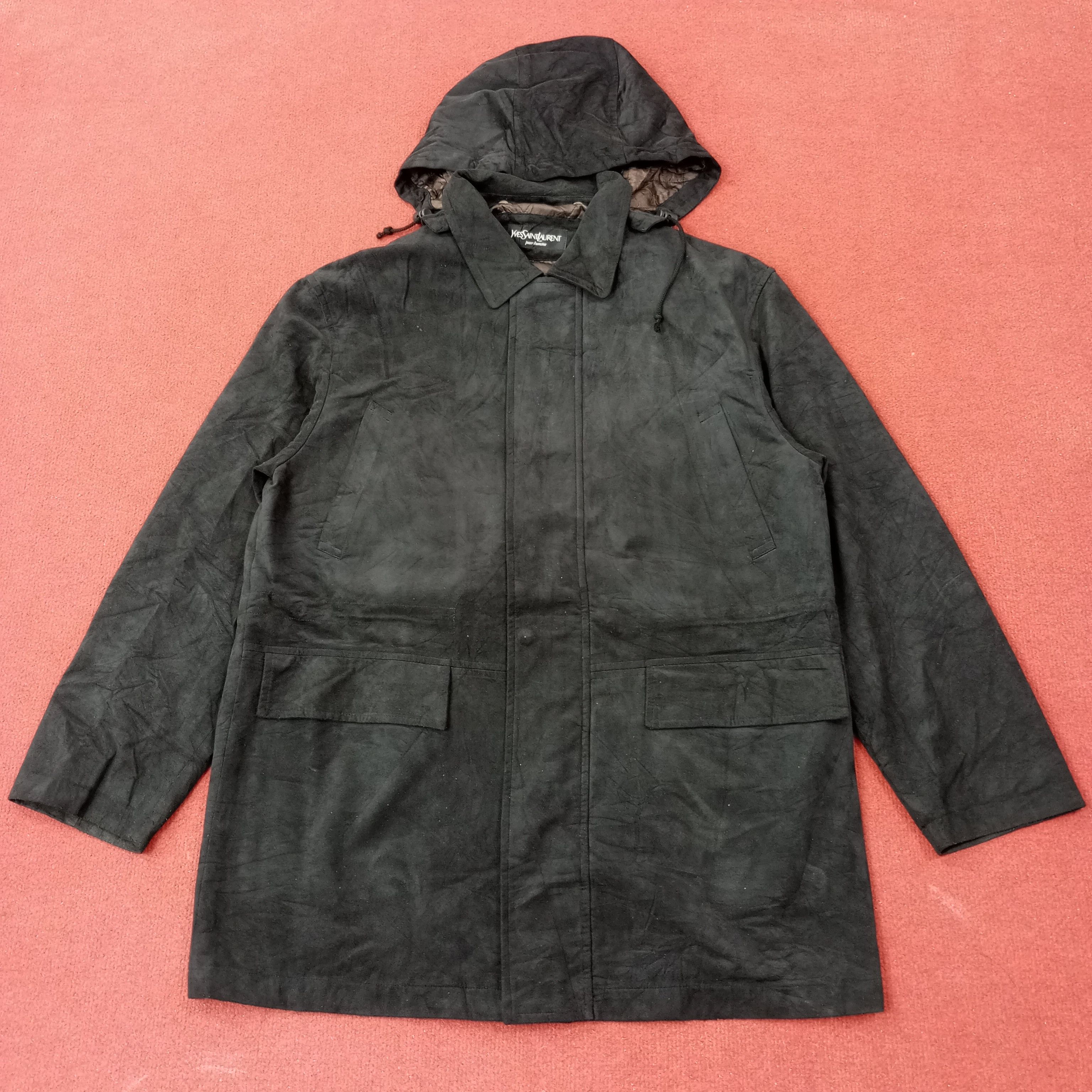 Yves Saint Laurent Yves Saint Laurent Jacket With Hoodies c250n18 Size US L / EU 52-54 / 3 - 1 Thumbnail