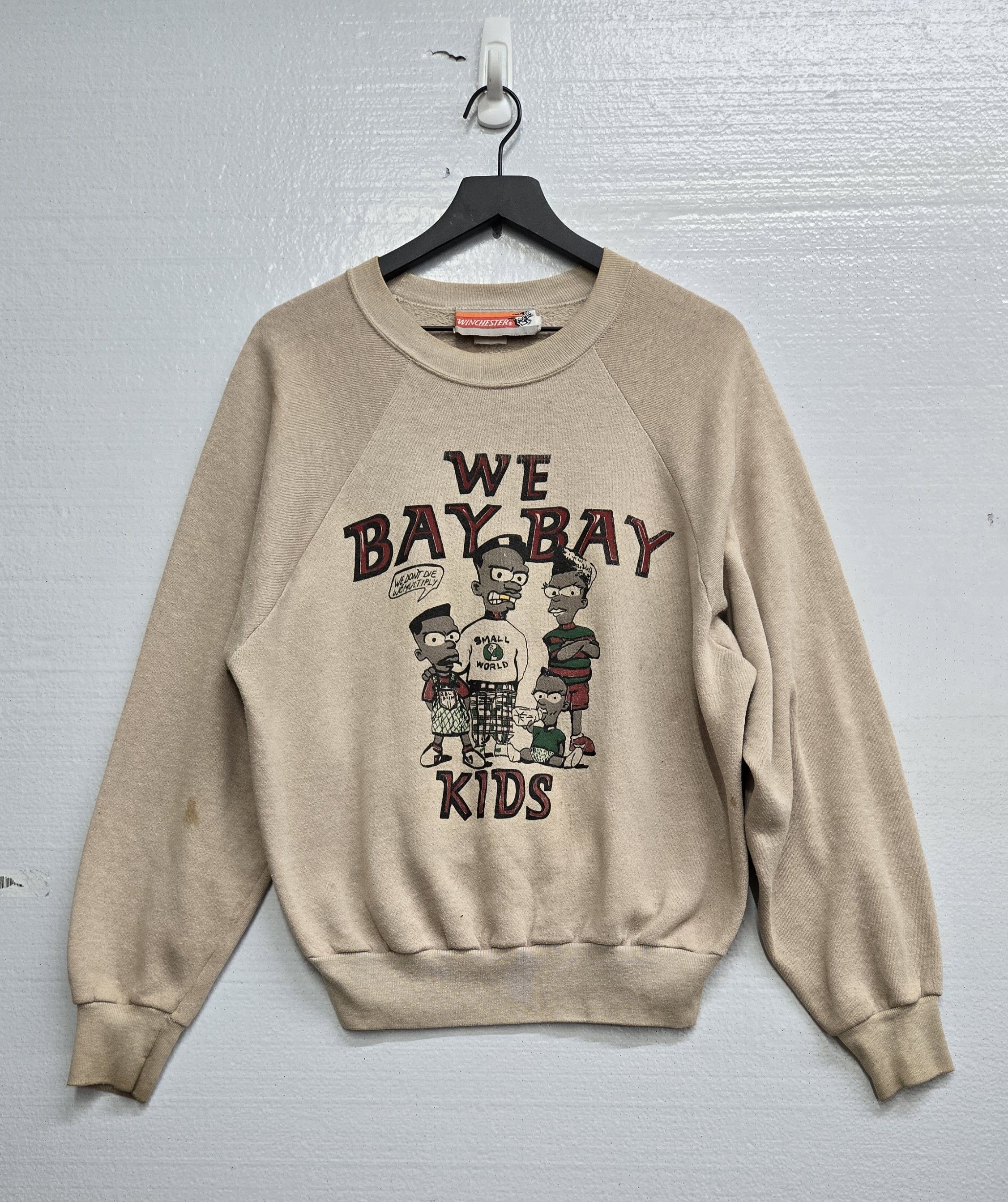 Vintage Vintage 90s Bebe's Kids sweatshirt Size US L / EU 52-54 / 3 - 1 Thumbnail