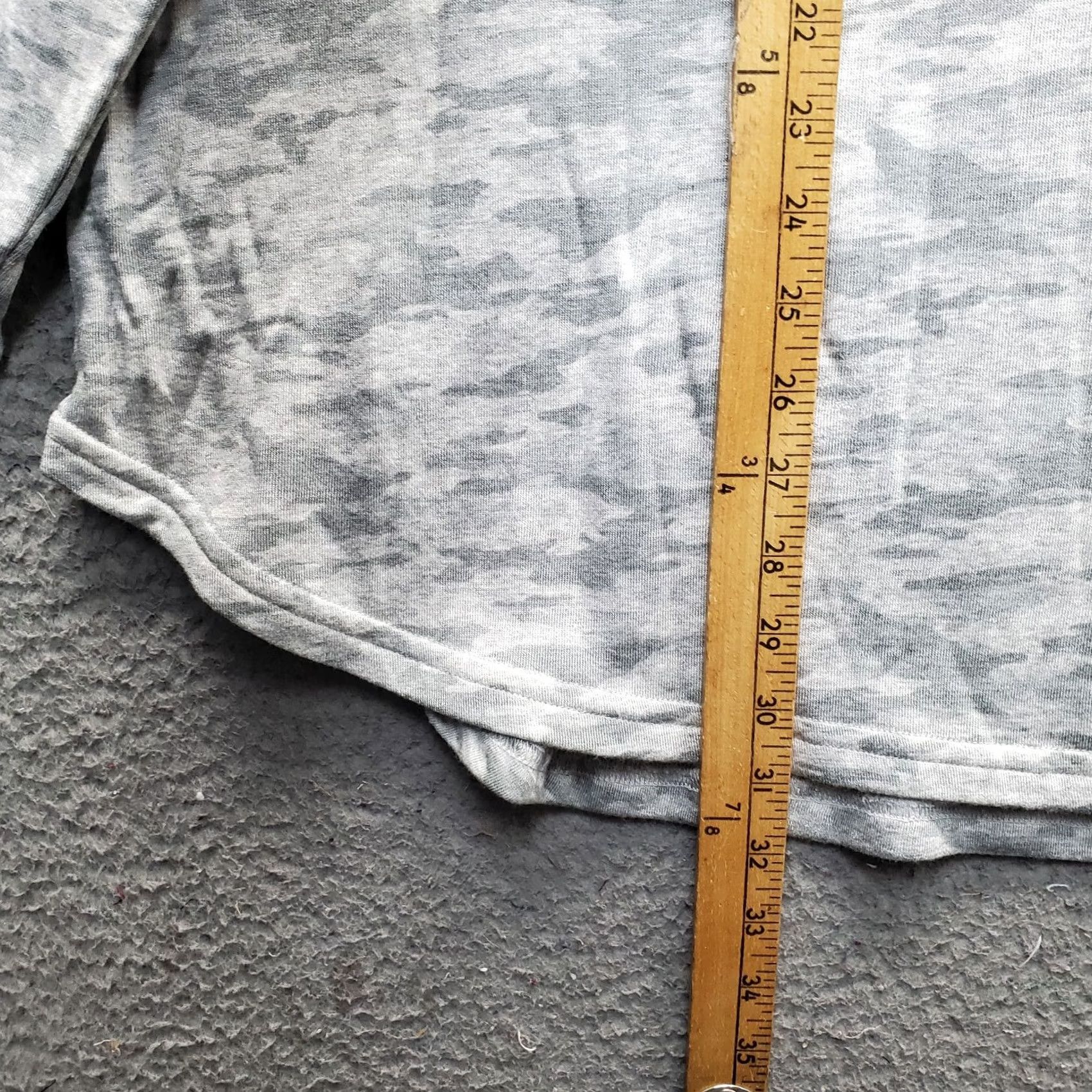Vintage Jane and Delancey Womens Tunic Sweatshirt 2X Multi Camo Print Crew Neck Pullover Size XXL / US 16-18 / IT 52-54 - 3 Thumbnail