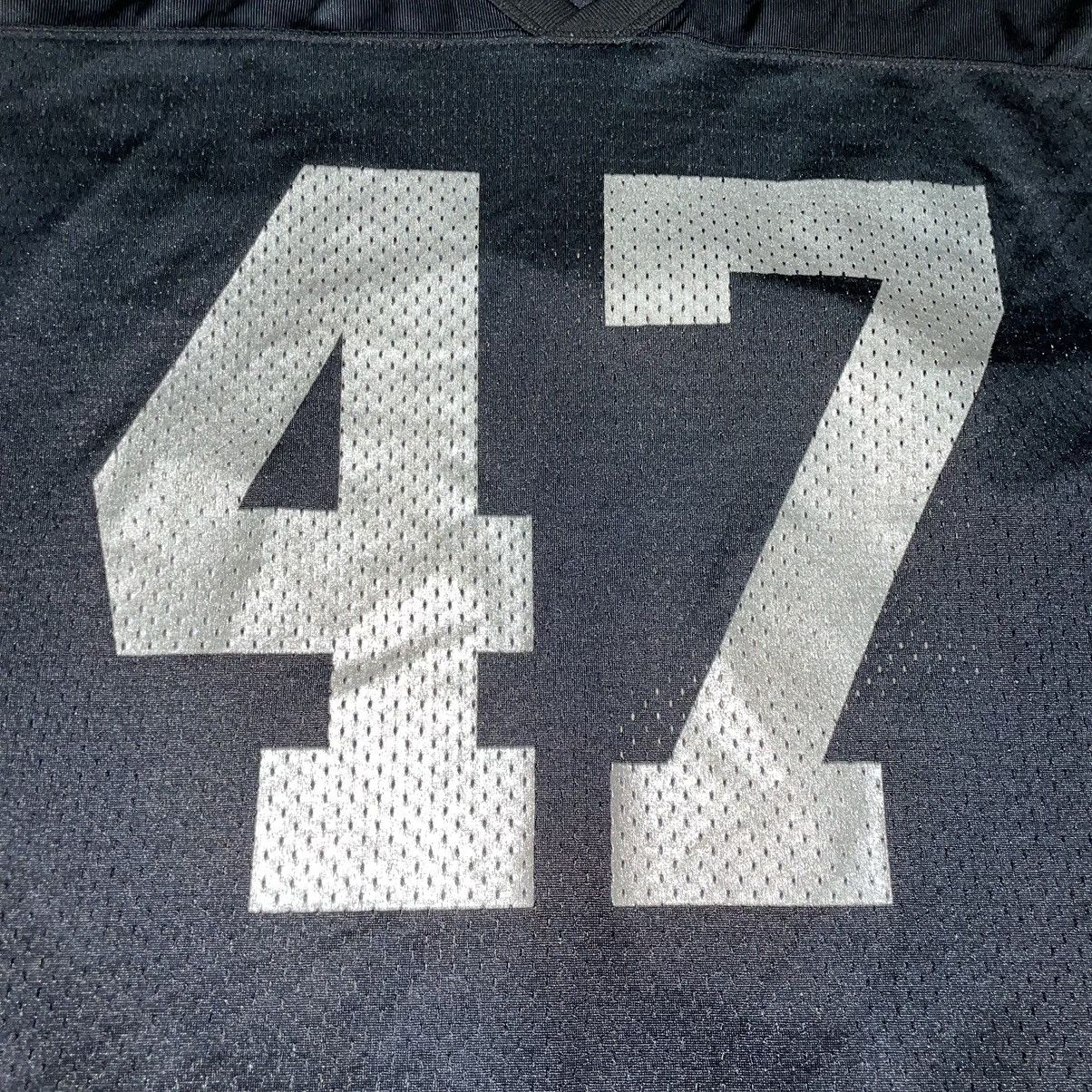 NFL × Nike Tyrone Wheatley Rare Nike Jersey #47 Size US L / EU 52-54 / 3 - 3 Thumbnail