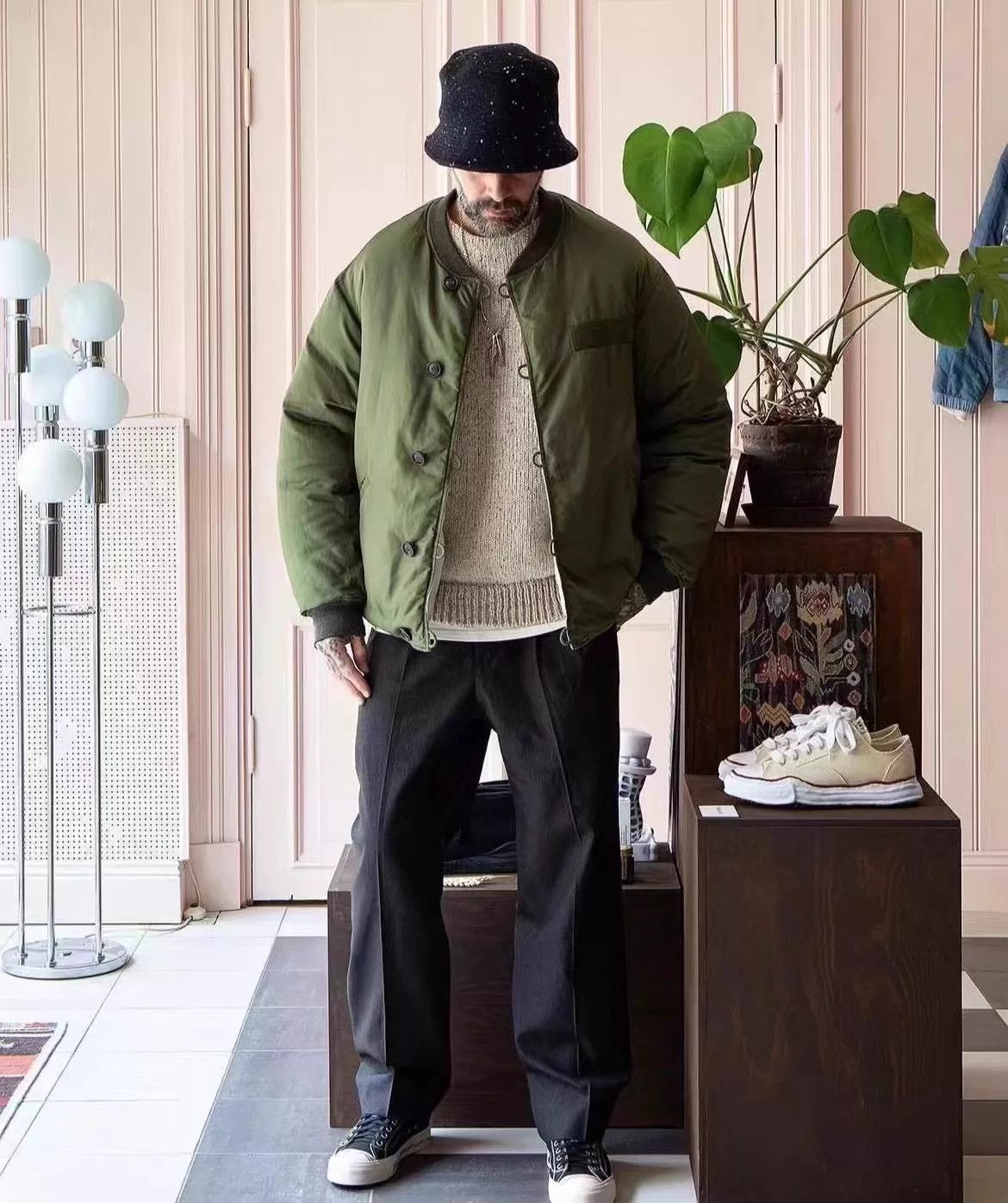 Visvim VISVIM 23AW CORPS Reversible Mil Down Jkt Green 2 Size US L / EU 52-54 / 3 - 8 Thumbnail
