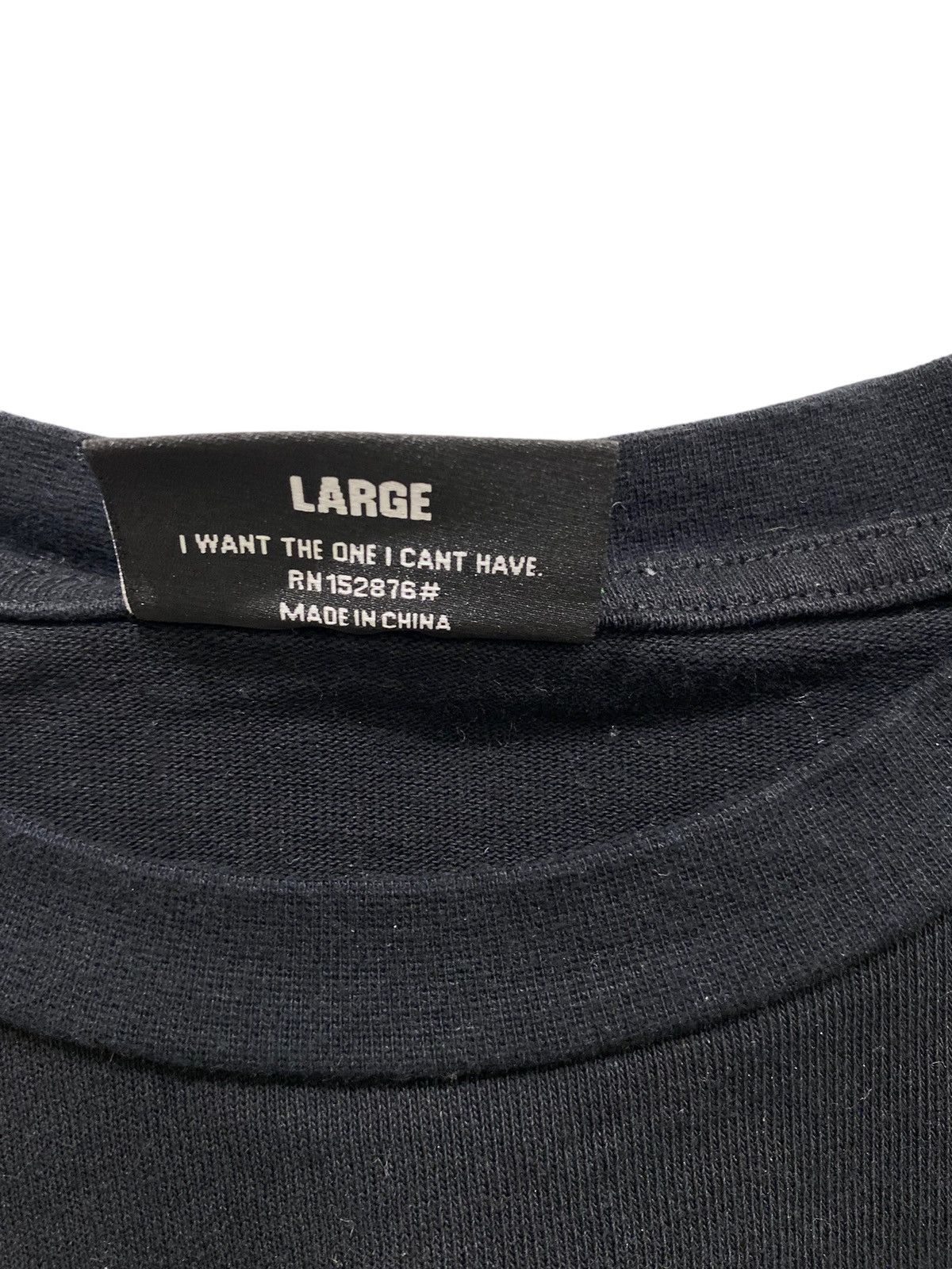 Pleasures Pleasures Techno-human tag Boxy Black T Shirt Size US L / EU 52-54 / 3 - 5 Thumbnail