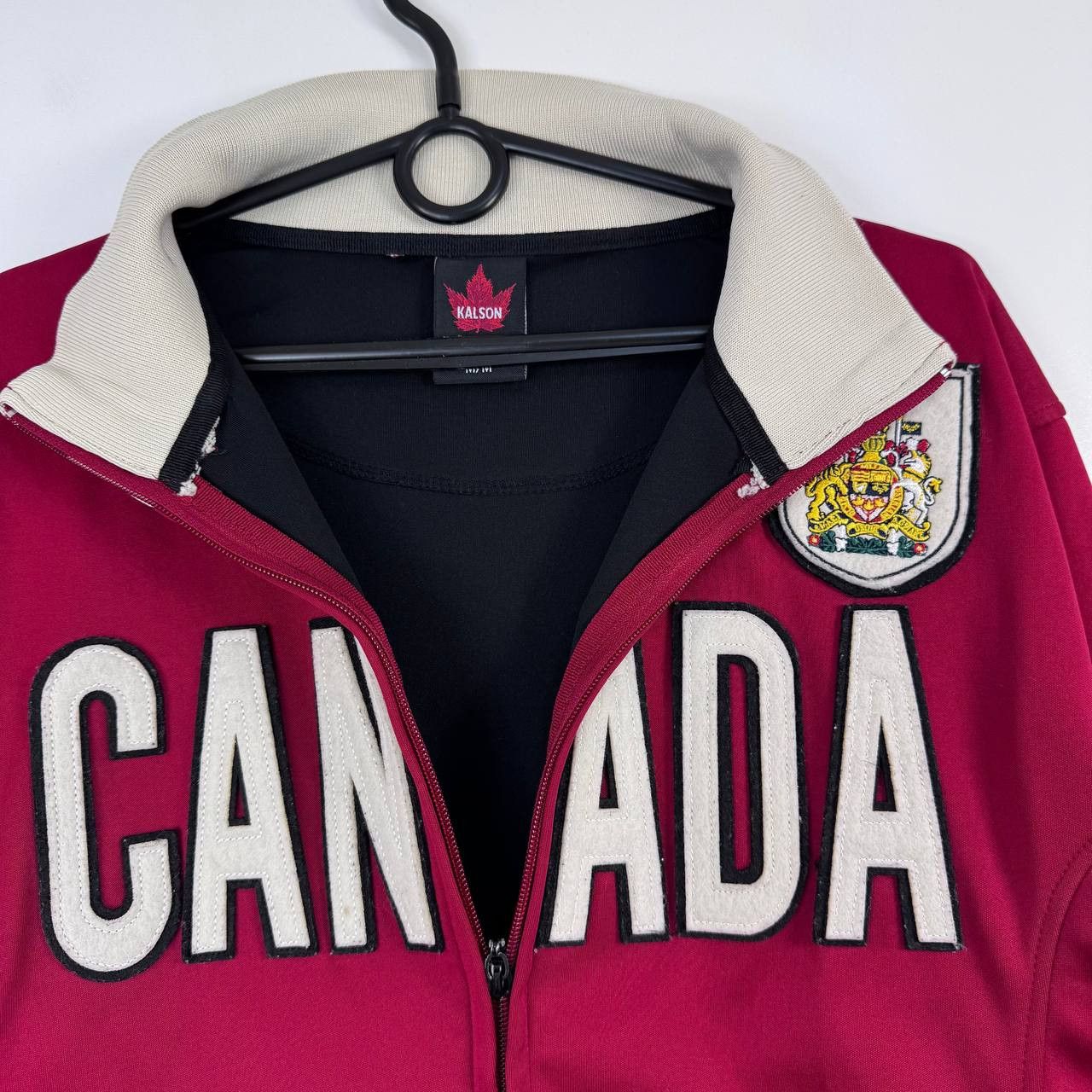 Other Canada Track Jacket Red Full Zip Olympic Style Mens Size M Size US M / EU 48-50 / 2 - 3 Thumbnail
