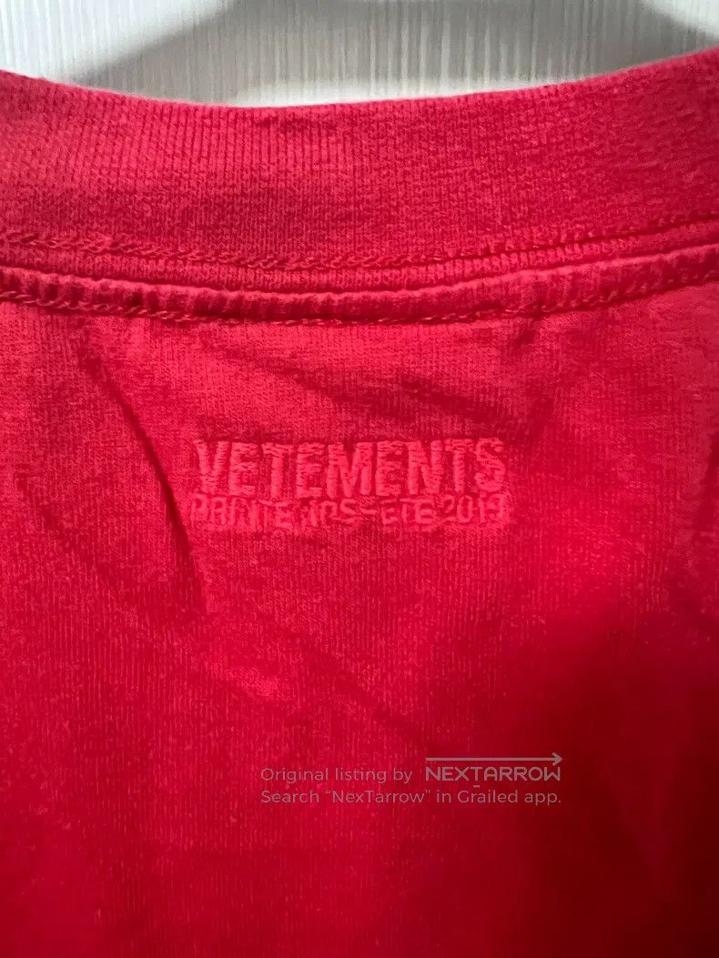 Vetements Vetements Short Sleeve Size US L / EU 52-54 / 3 - 6 Thumbnail