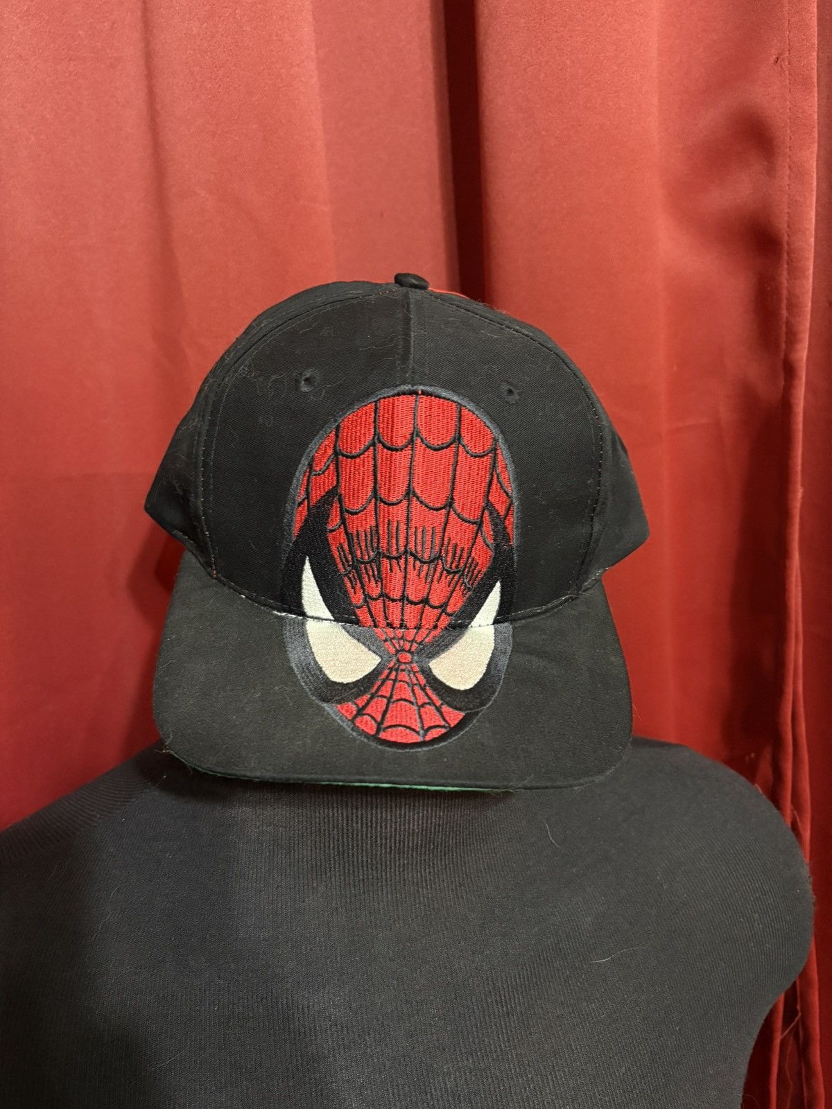 Marvel Comics Vintage Spider-Man Hat Marvel Comics 90’s Blockhead Grail Size ONE SIZE - 1 Thumbnail