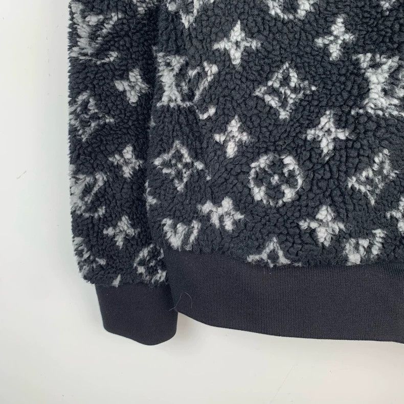 Louis Vuitton Louis Vuitton Black stand-up collar teddy jacket Size US XS / EU 42 / 0 - 4 Thumbnail