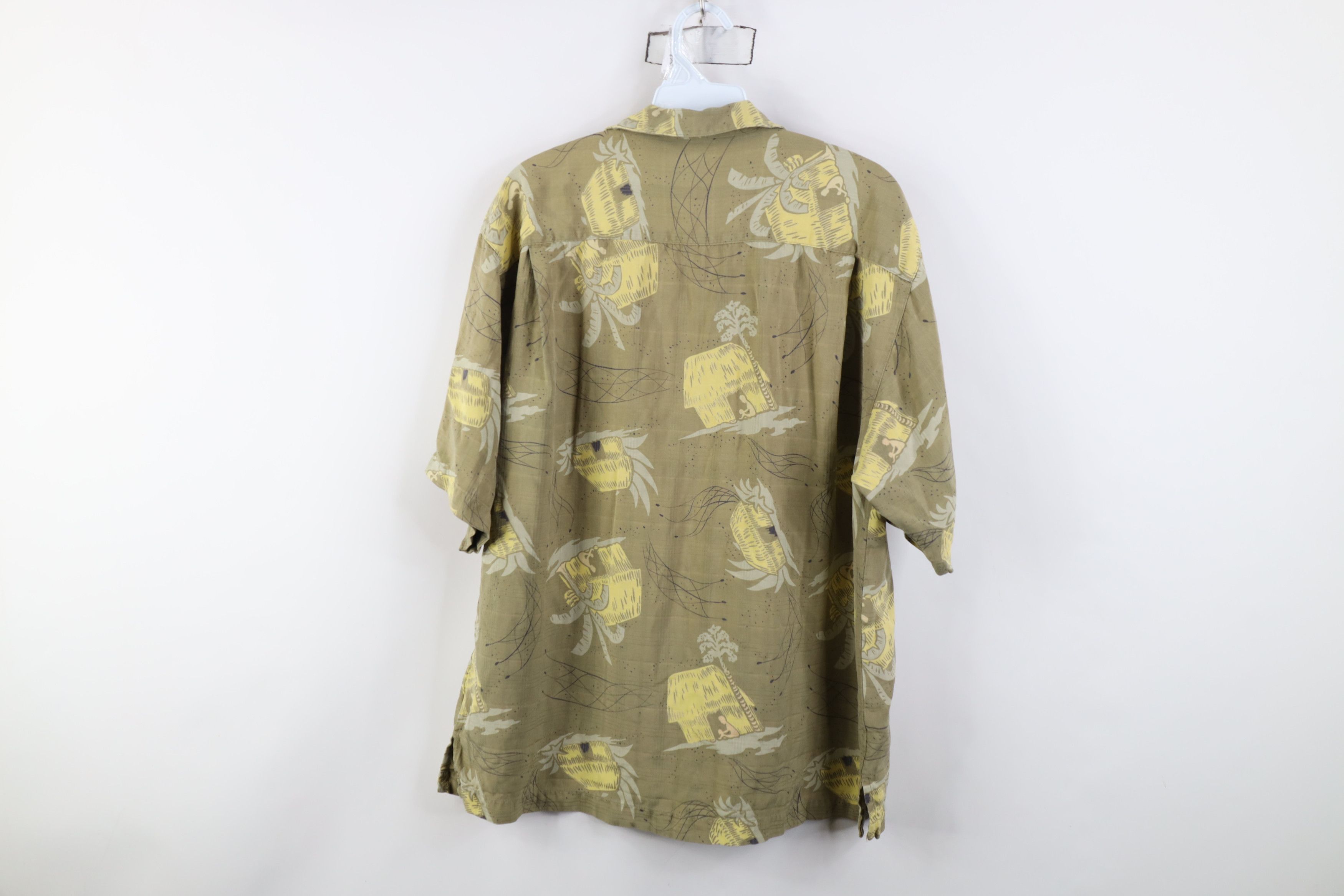 Tommy Bahama Vintage 90s Tommy Bahama Beach Hut Hawaiian Button Shirt Size US M / EU 48-50 / 2 - 9 Thumbnail
