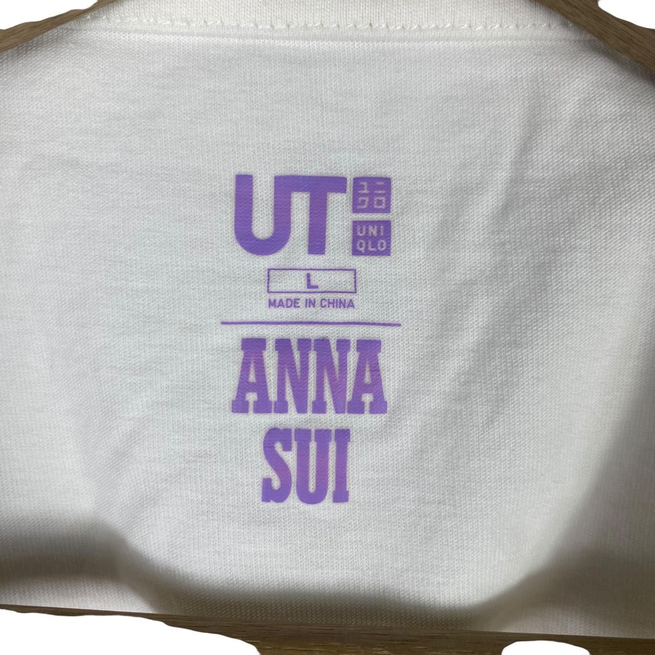 Anna Sui ANNA SUI x UNIQLO Collaboration Bohemian Style Tee Shirt Top Size L / US 10 / IT 46 - 4 Thumbnail