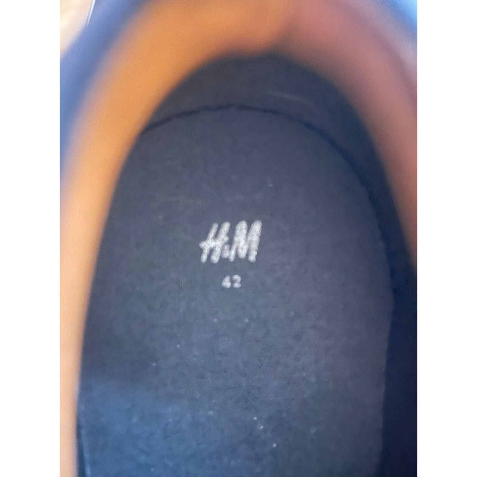 H&M H&M Men’s Navy Suede Oxford Lace-Up Shoes Casual Dress Derby Size US 9 / EU 42 - 7 Thumbnail