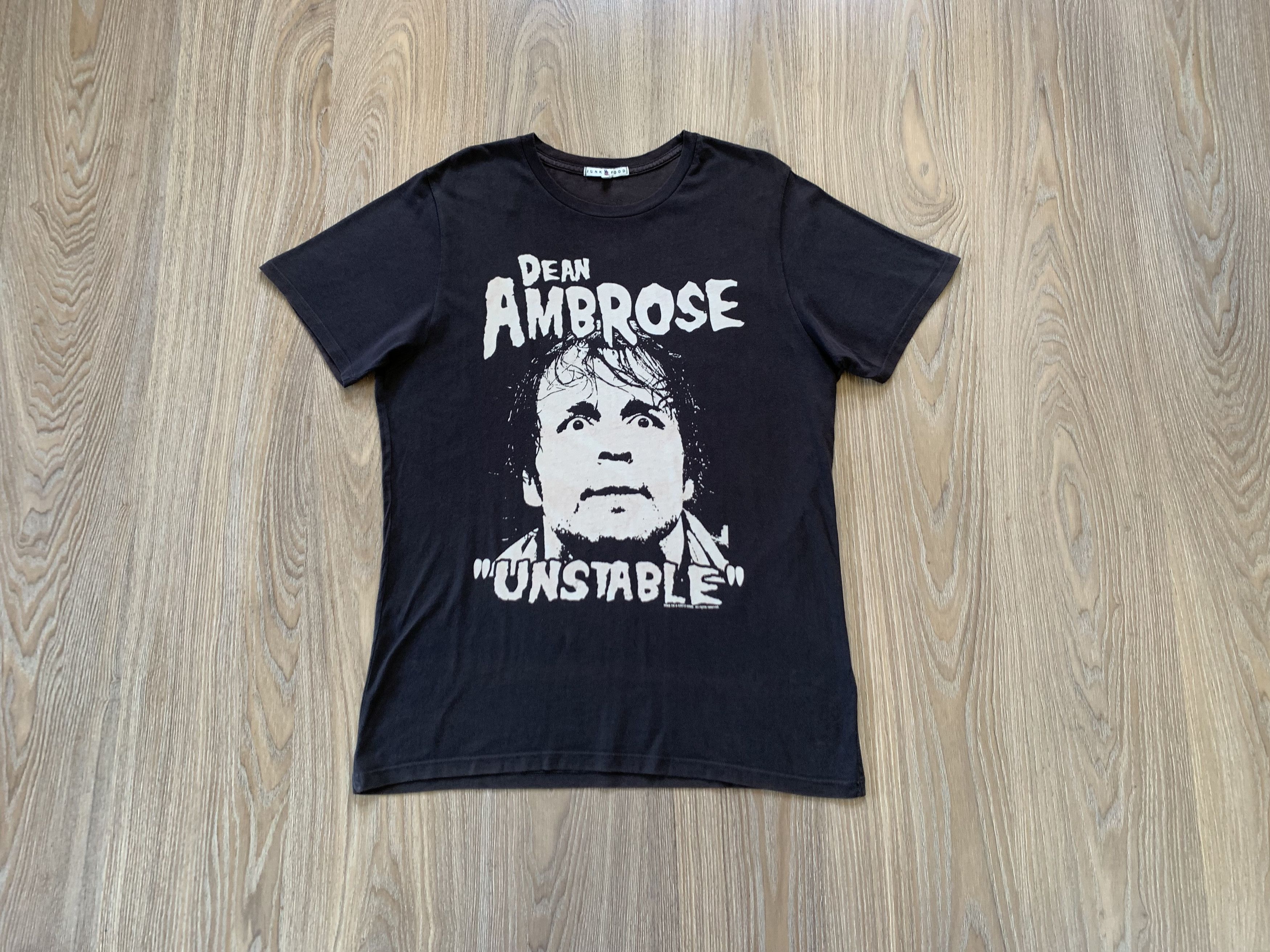 Vintage × WWE × WWF WWE Dean Ambrose Unstable 2016 T-Shirt Size US M / EU 48-50 / 2 - 10 Thumbnail