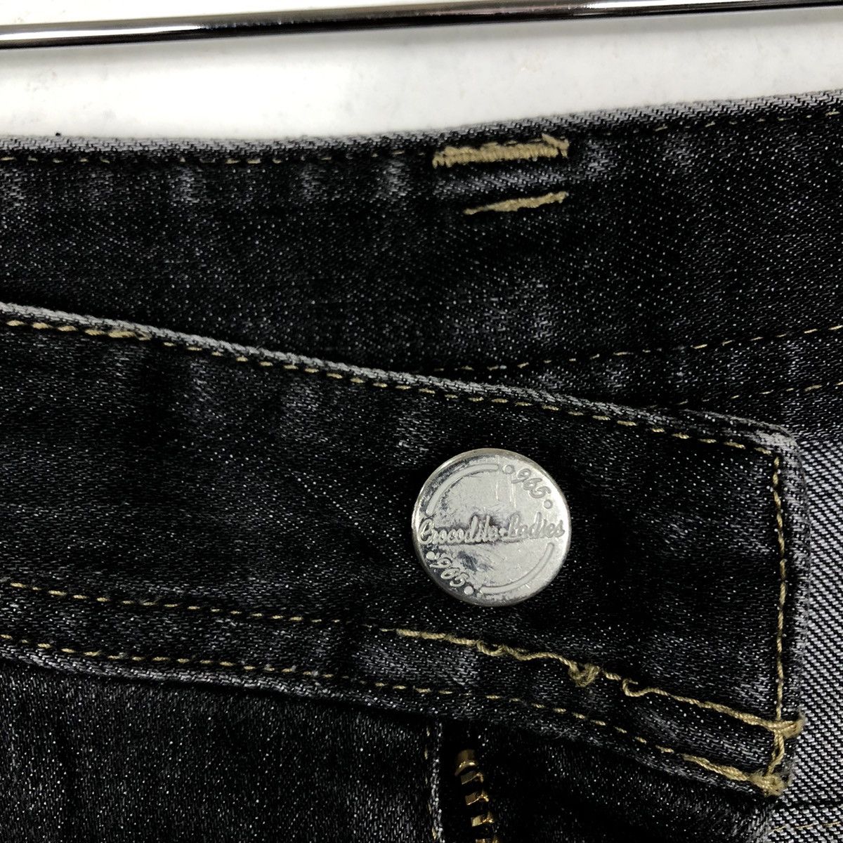 Japanese Brand 🔥RARE SELVEDGES DENIM JEANS CROCODILE Size US 30 / EU 46 - 12 Thumbnail