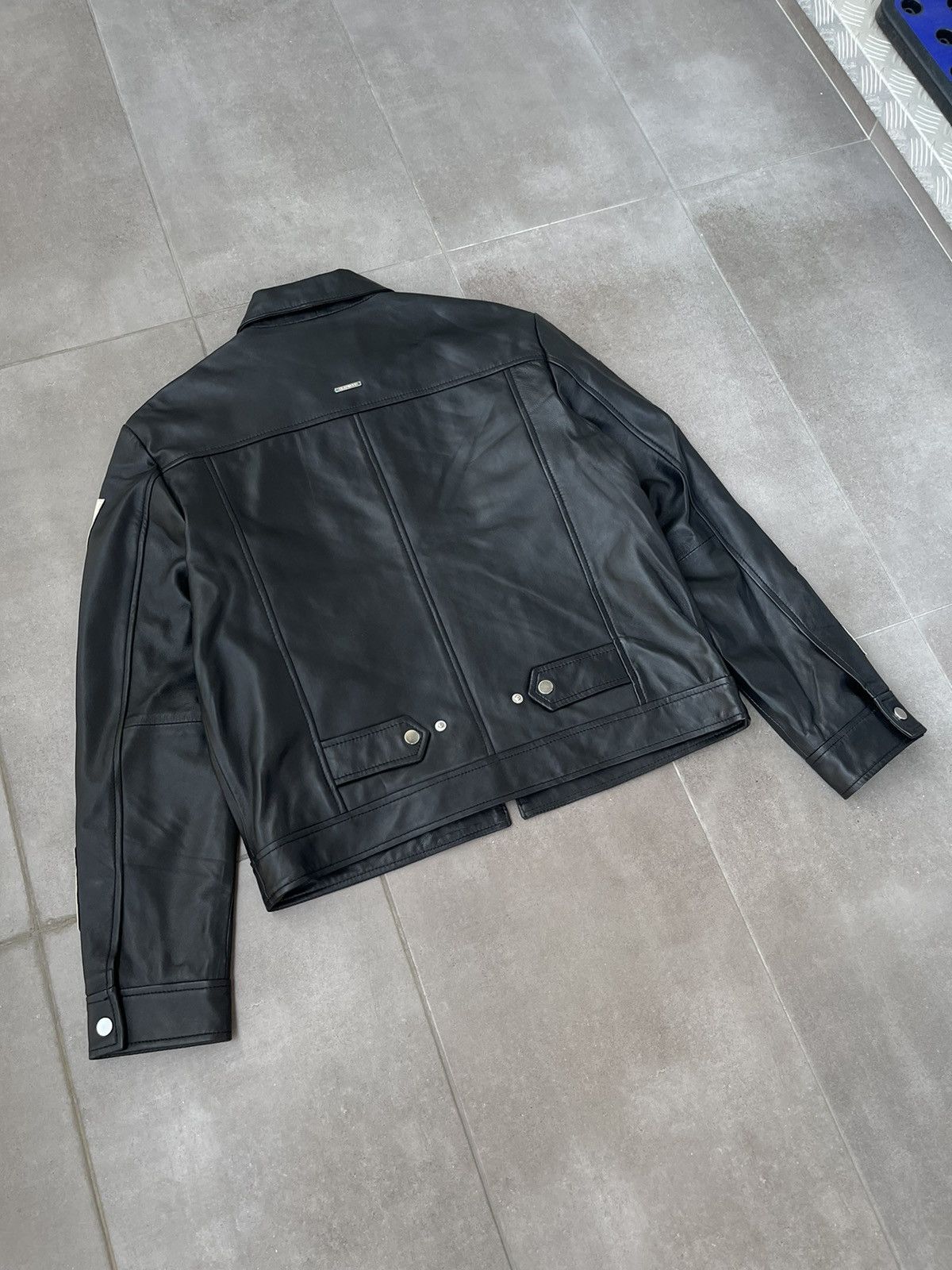 Deadwood !DS! AW23 Deadwood Gibbs Black Leather Jacket Size US M / EU 48-50 / 2 - 15 Thumbnail