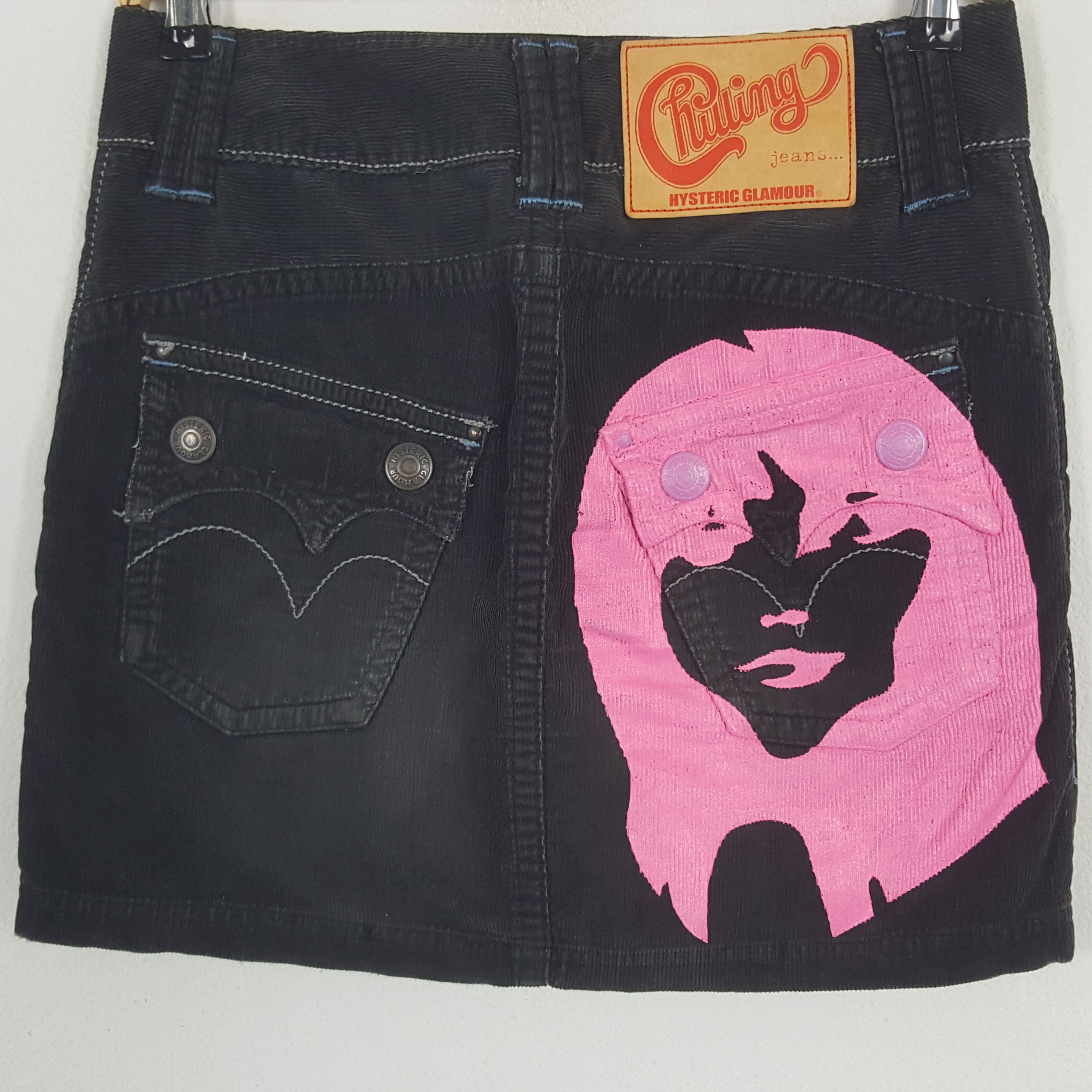 Hysteric Glamour × Japanese Brand × Vintage Vintage Hysteric Glamour Japanese Brand Custom Art Skirts Size 28" / US 6 / IT 42 - 2 Thumbnail