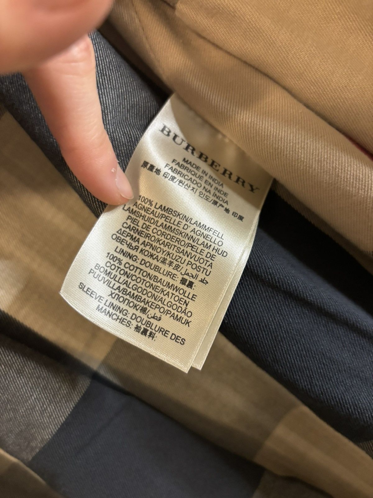 Burberry Burberry lambskin suit jacket Size US M / EU 48-50 / 2 - 3 Thumbnail