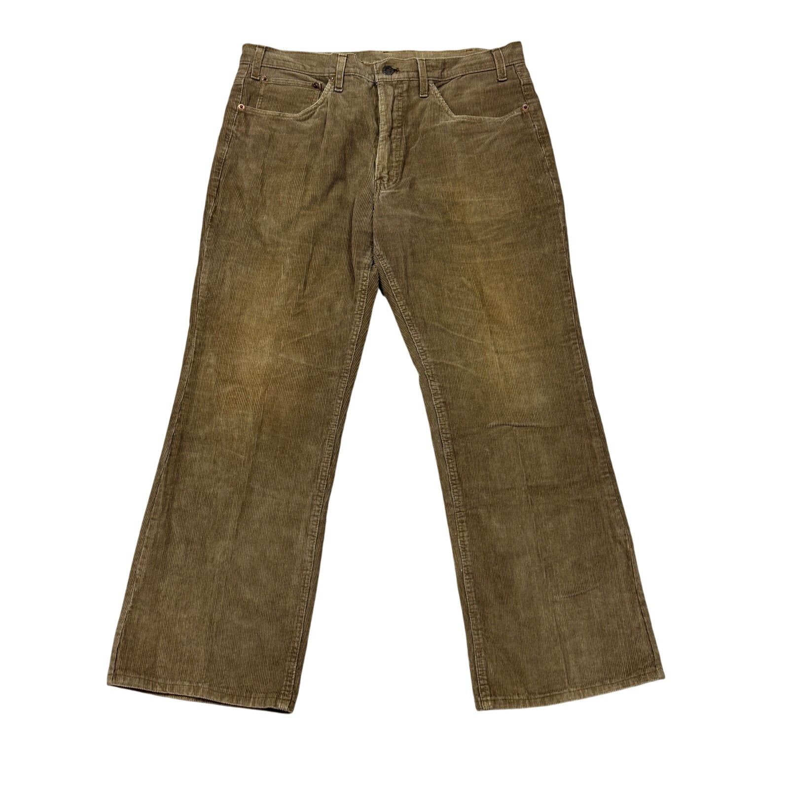 Levi's × Vintage Vintage 70s Levi's Corduroy Pants Talon Zipper Men's 35 x28 Size US 35 - 1 Thumbnail