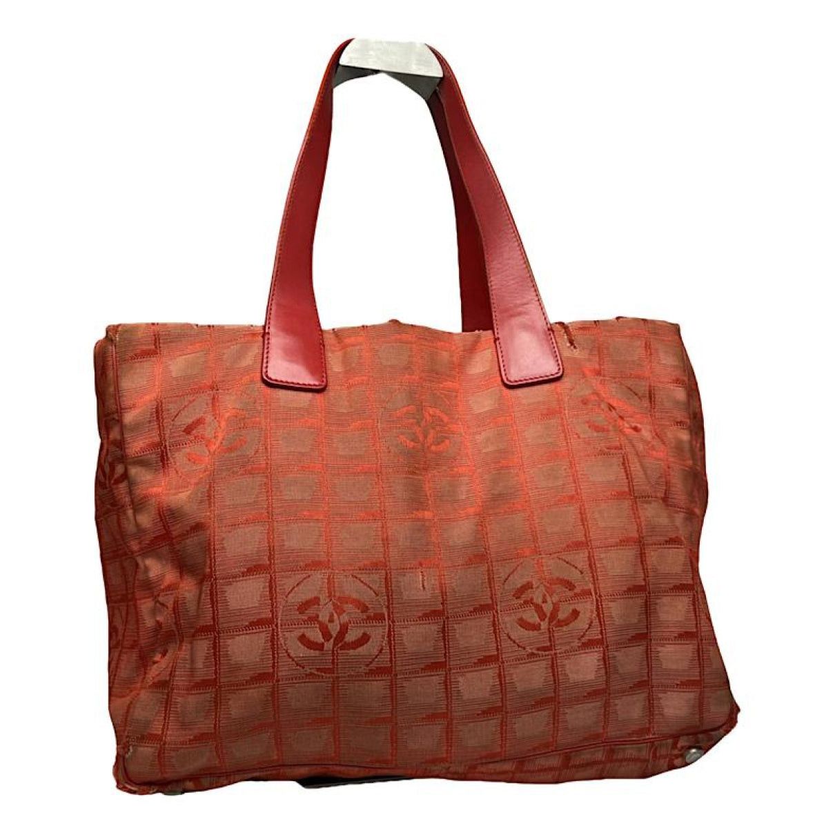 Chanel Cambon Red Polyester Handbag Size ONE SIZE - 1 Thumbnail