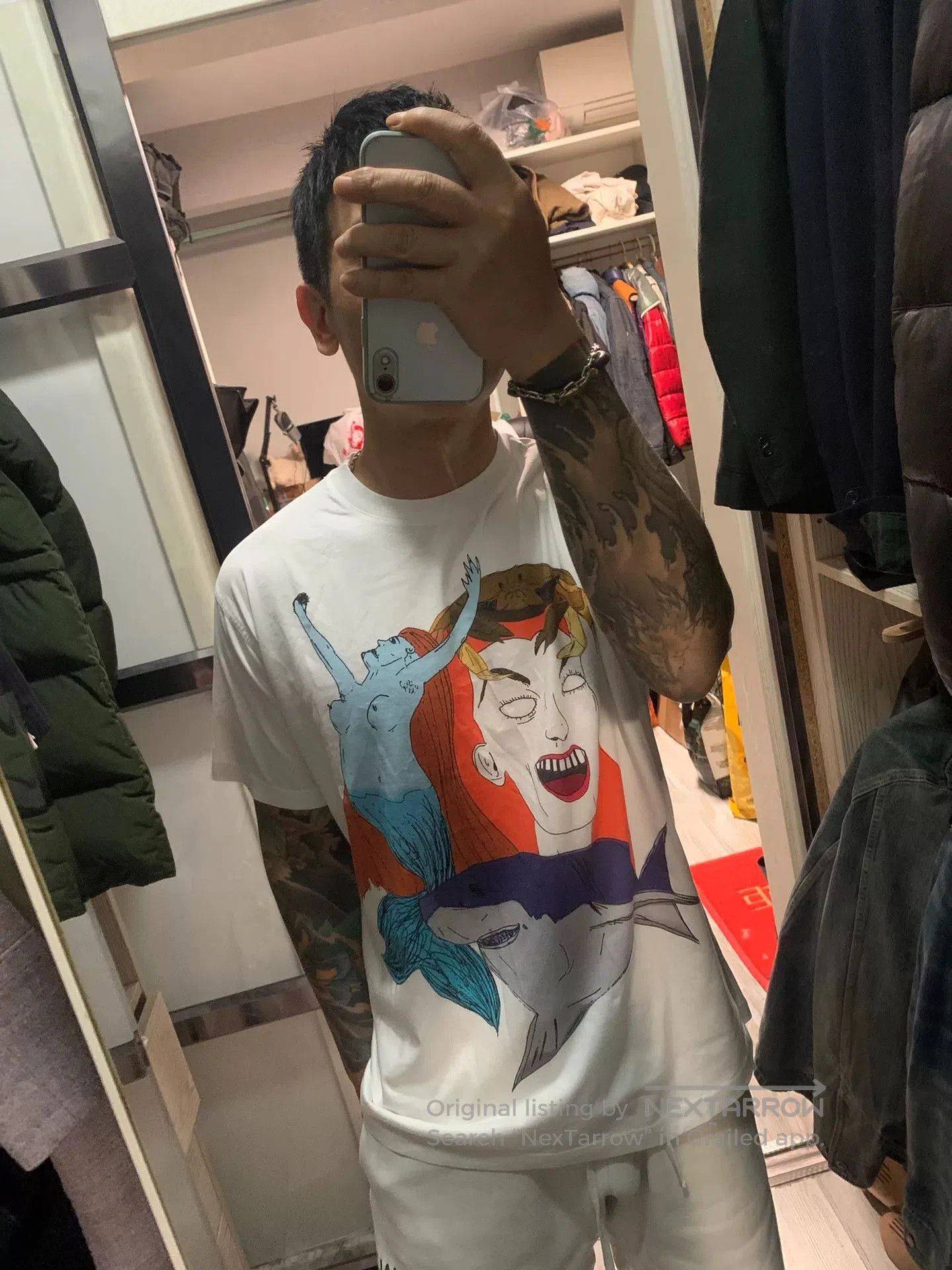 Burberry Burberry Graphic Tee with Unique Design. Size US XS / EU 42 / 0 - 7 Thumbnail