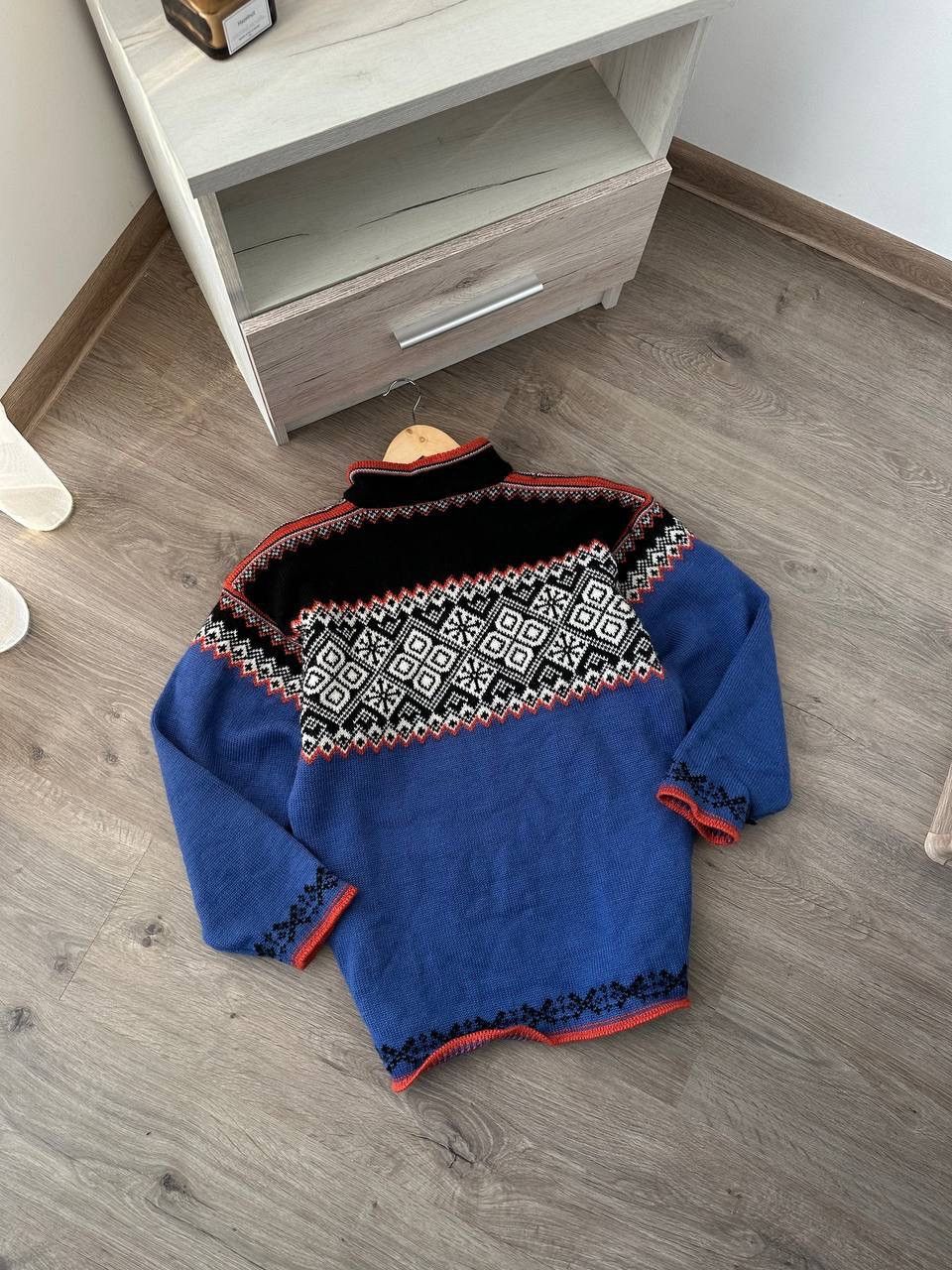 Vintage Vintage Nordstrikk Norway Wool Knit Blue Sweater Size US M / EU 48-50 / 2 - 16 Thumbnail