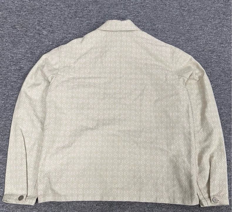 Loewe LOEWE Jacquard cotton single-breasted patch pocket coat Size S / US 4 / IT 40 - 3 Thumbnail