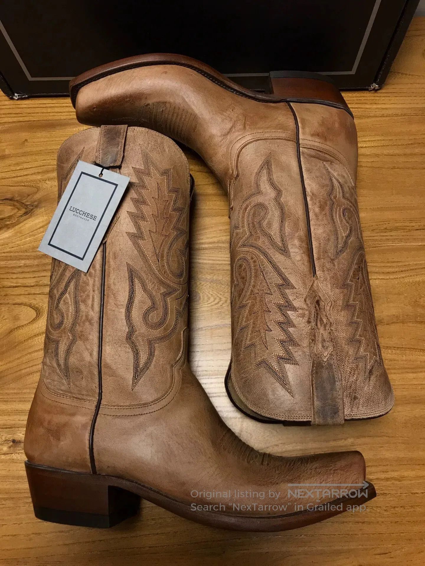 Lucchese Lucchese Western Cowboy Boots US 9EE. Size US 9 / EU 42 - 5 Thumbnail
