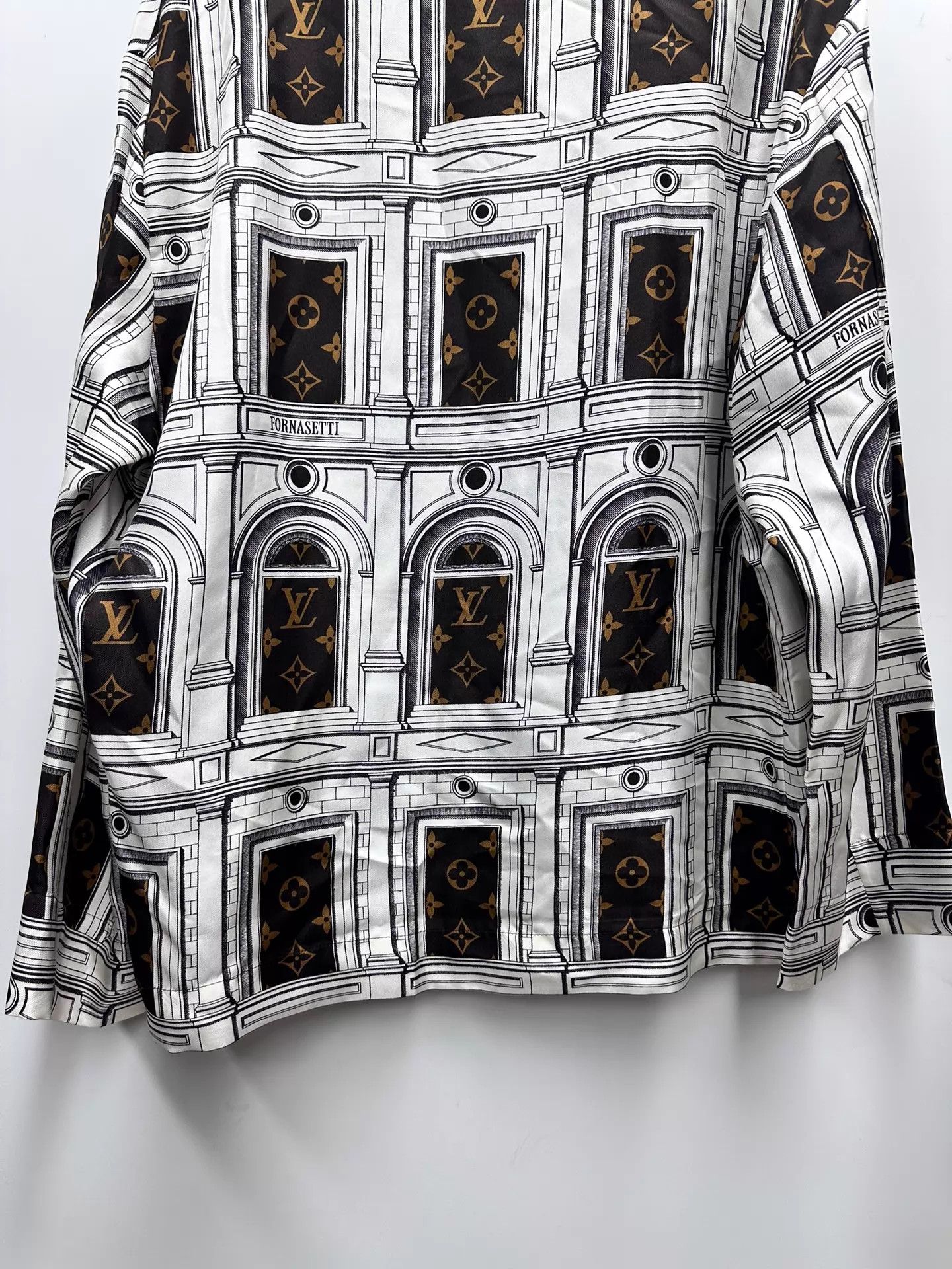 Louis Vuitton Louis Vuitton All Over Print Shirt 36 New With Tags Size XS / US 0-2 / IT 36-38 - 6 Thumbnail