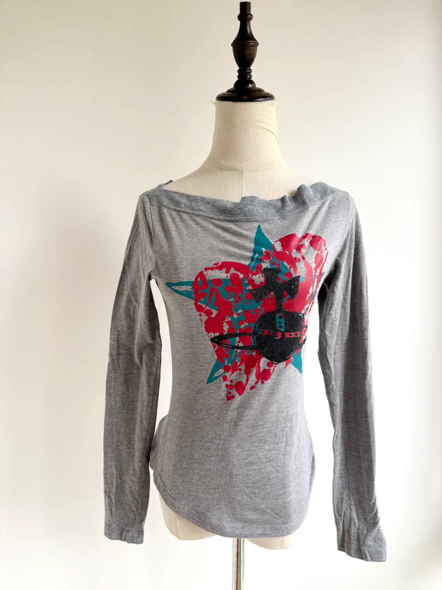 Vivienne Westwood vivienne westwood gray star heart top Size S / US 4 / IT 40 - 1 Thumbnail