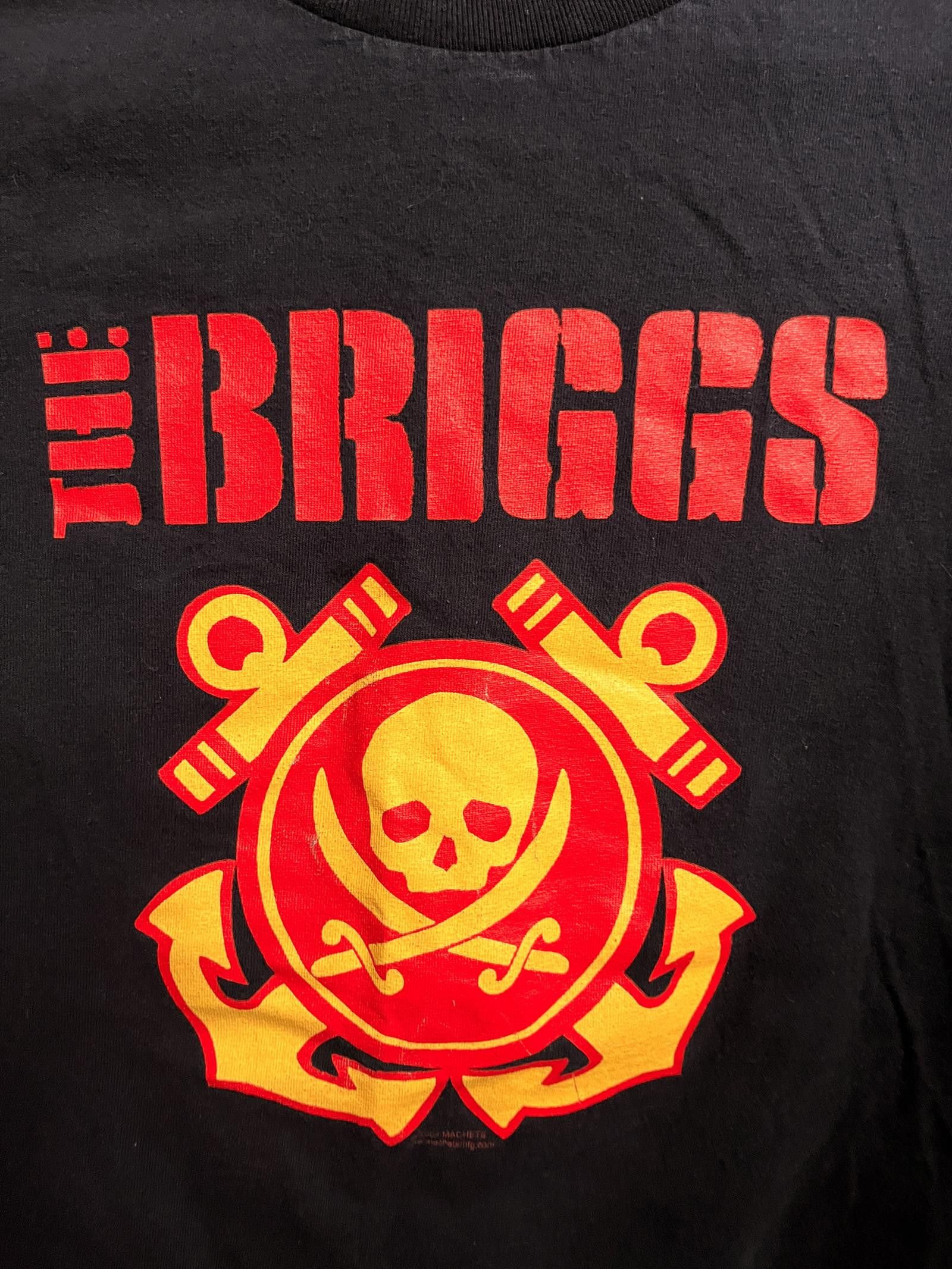 Fruit Of The Loom Y2K The Briggs Band Tee - Briggs Numbers Album Promo T-shirt Size US M / EU 48-50 / 2 - 3 Thumbnail