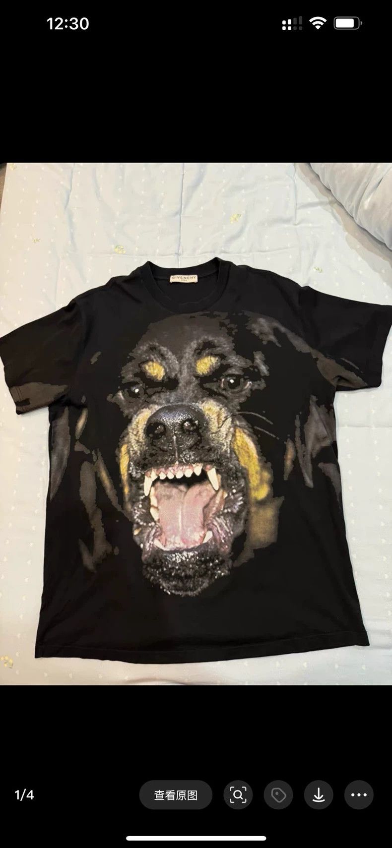 Givenchy Givenchy Dog Head Unisex Short Sleeve Shirt, OS Version, X Size US XXS / EU 40 - 9 Thumbnail