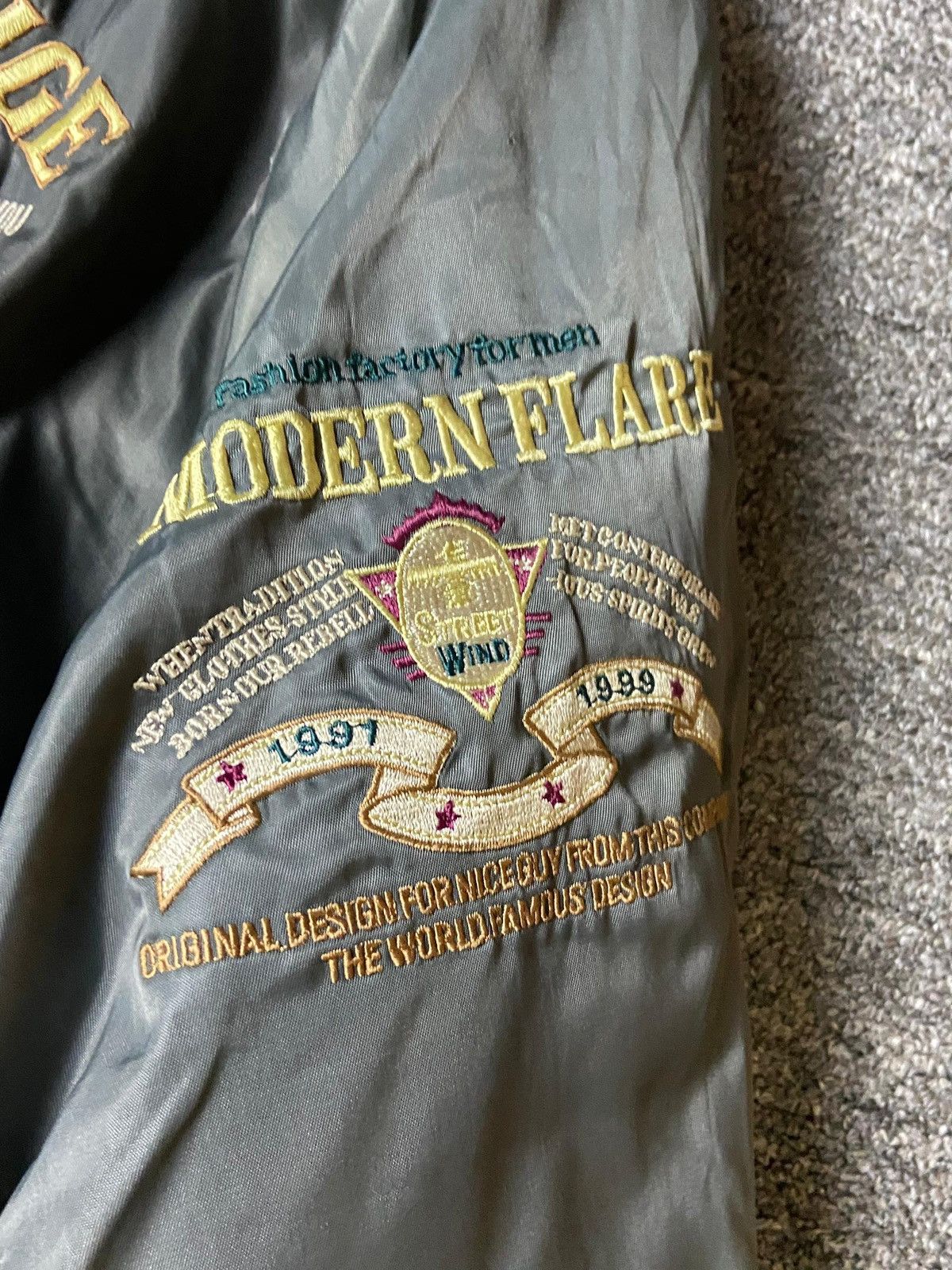 Japanese Brand × Vintage Vintage AIR FORCE Bomber Jacket (131) Size US M / EU 48-50 / 2 - 10 Thumbnail