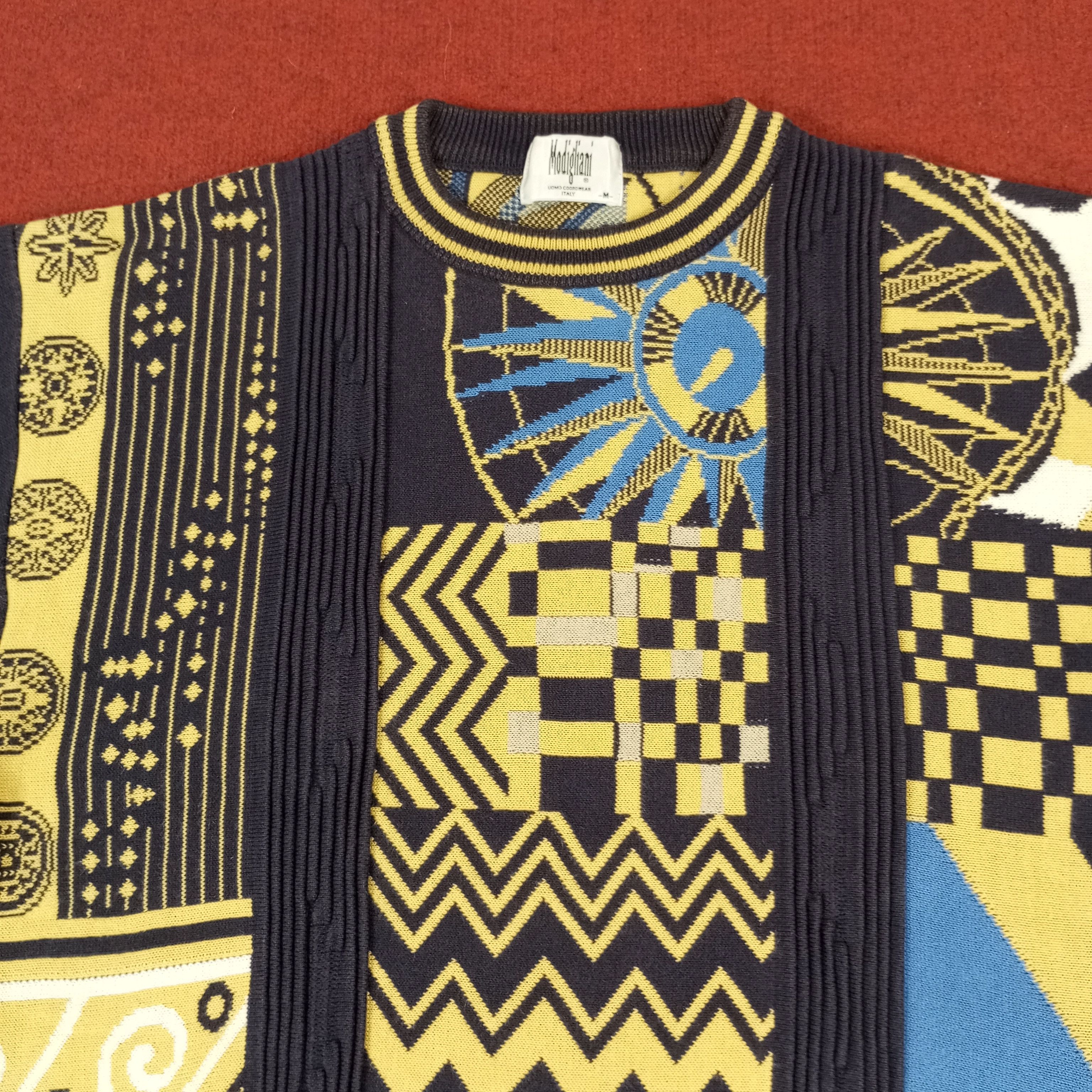 Vintage Modigliani Nice Design Coogi Fashion Style Sweatshirt Size US S / EU 44-46 / 1 - 2 Thumbnail