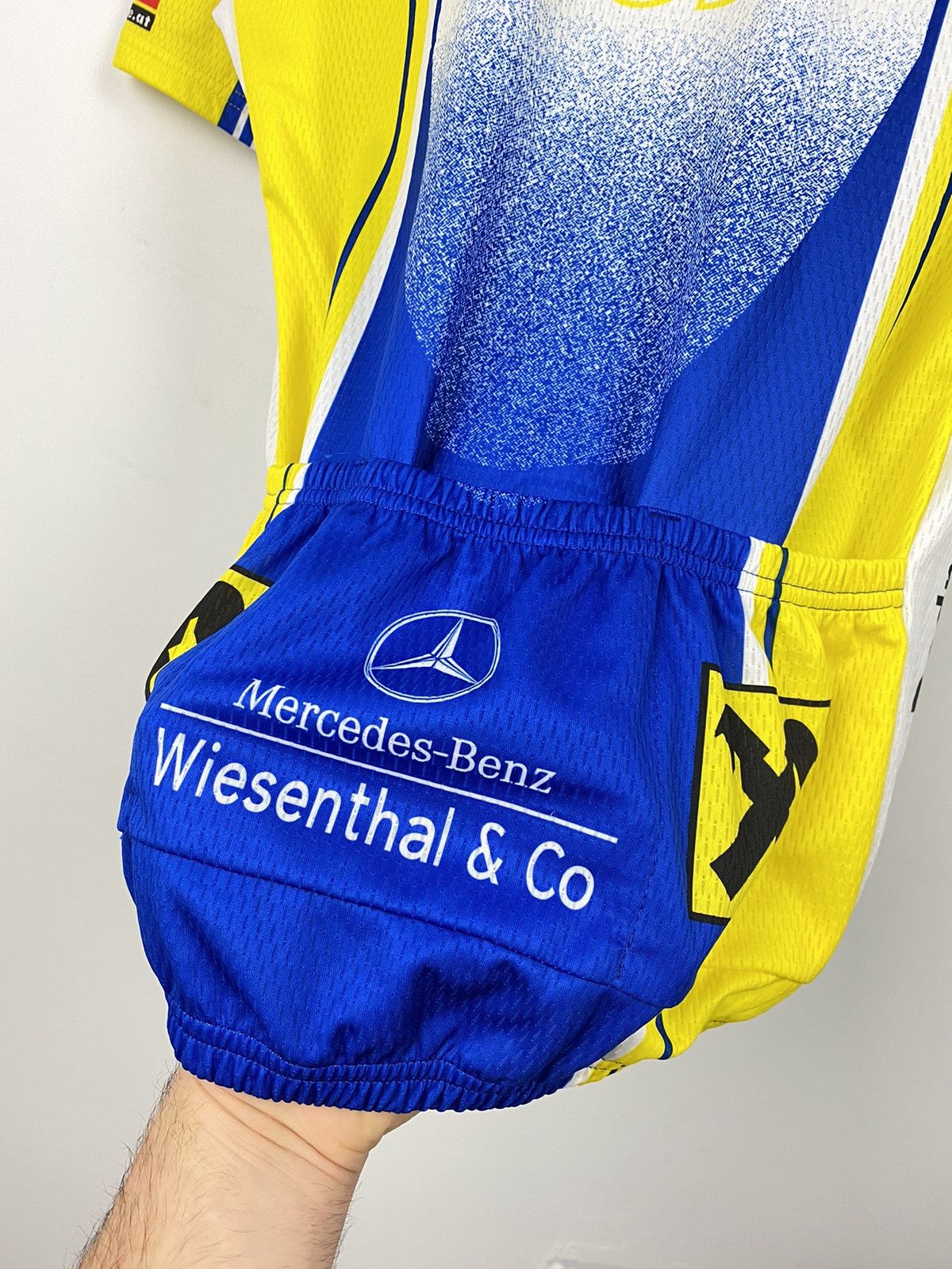 Cycle Vintage Biemme Raiffeisen Tissot Cycling Jersey Shirt Rapha Size US XL / EU 56 / 4 - 8 Thumbnail