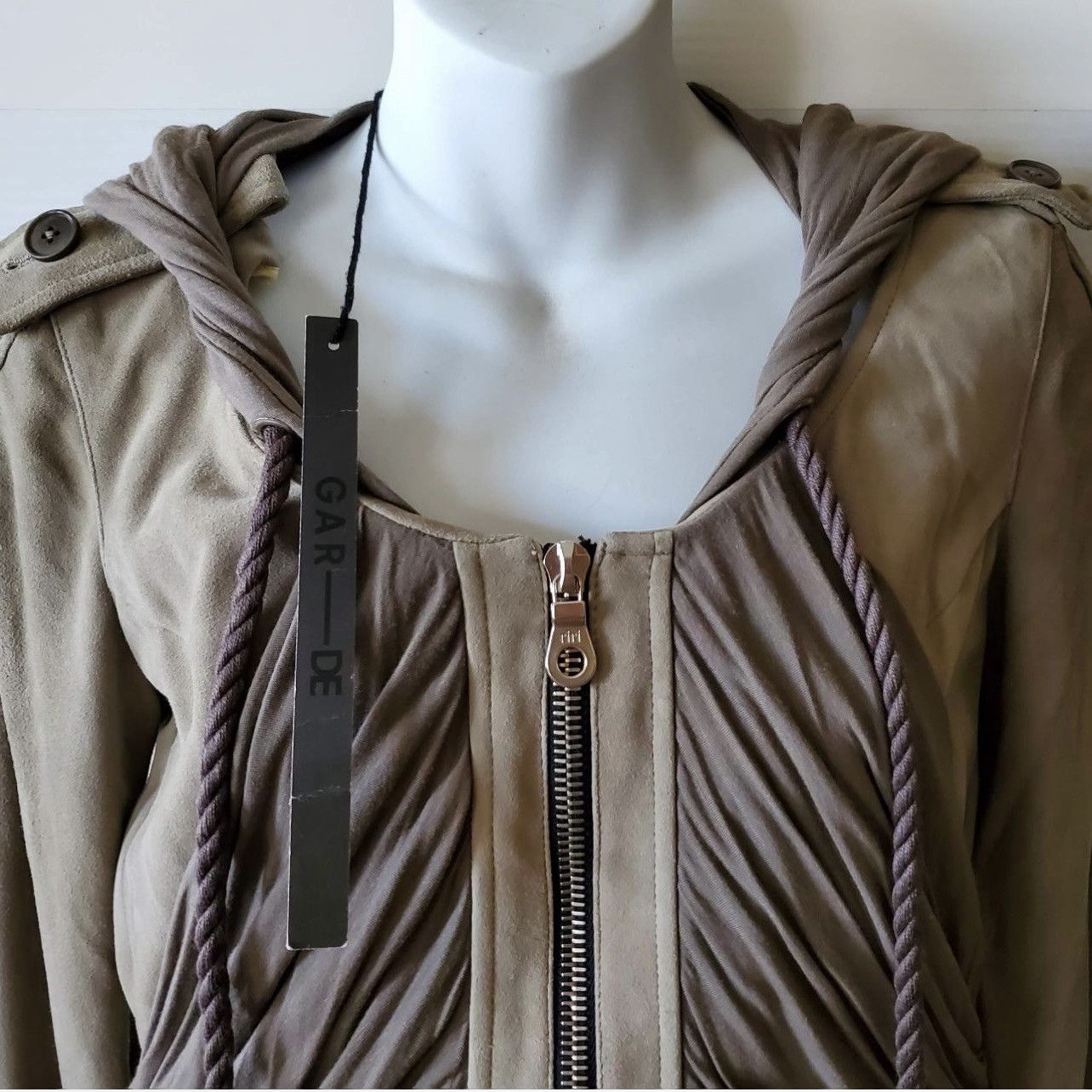 Other DRAPED HOODED CROPPED JACKET Size S / US 4 / IT 40 - 4 Thumbnail
