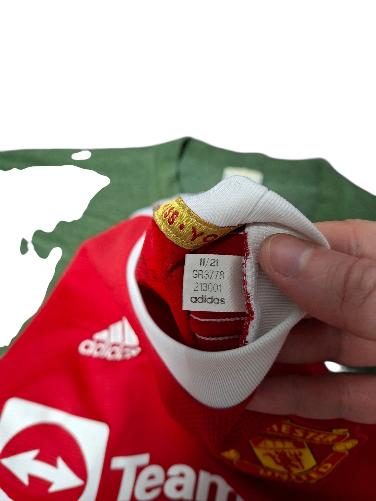 Adidas RONALDO MANCHESTER UNITED ADIDAS 2021/2022 SOCCER JERSEY Size US XS / EU 42 / 0 - 8 Thumbnail