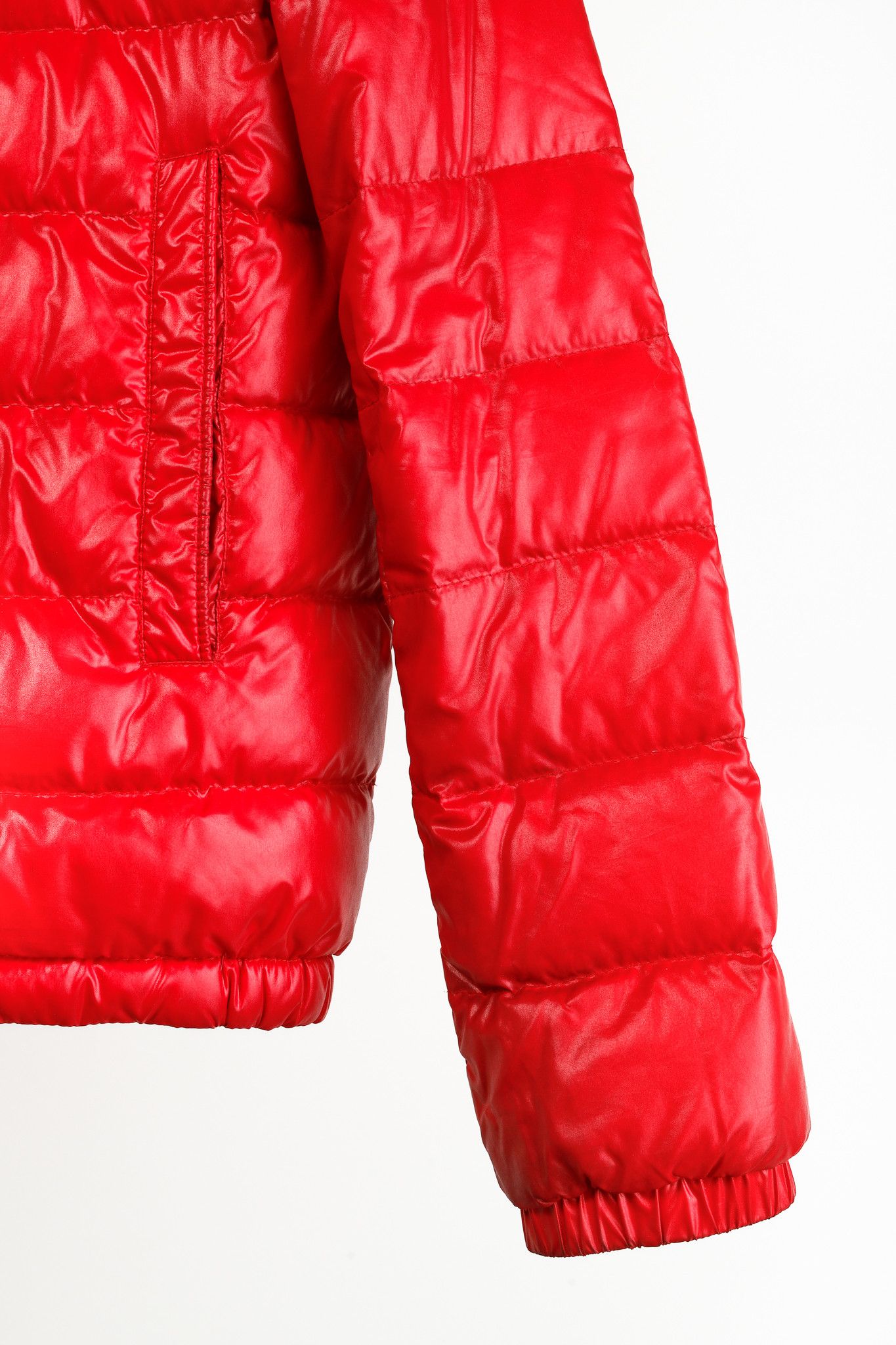 Moncler Moncler Petichet Red Stripe Bomber Down-Fill Puffer Jacket Size XS / US 0-2 / IT 36-38 - 7 Thumbnail