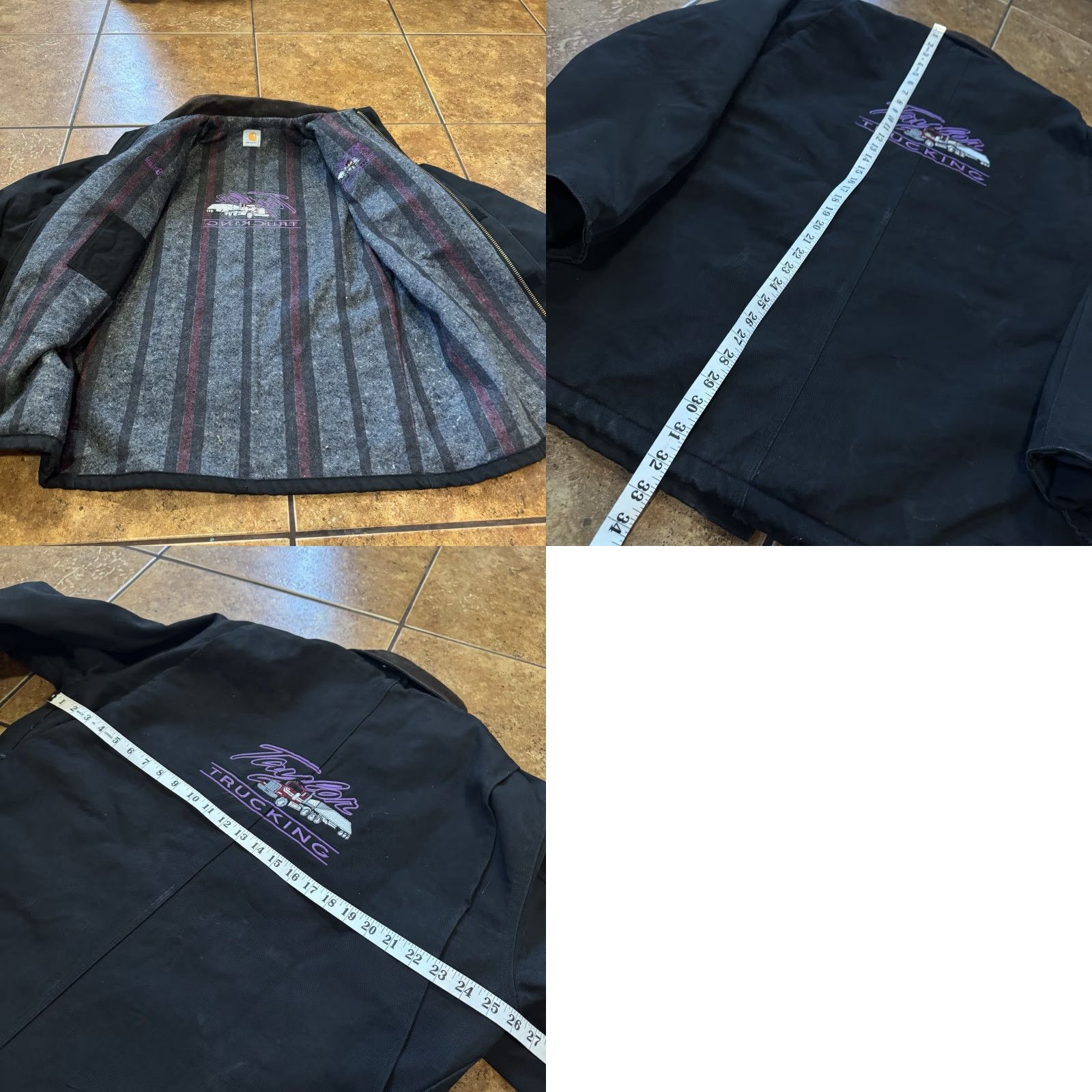 Carhartt Carhartt C03 Full Zip Black Canvas Work Jacket - Detroit USA Made - XL Men's Size US XL / EU 56 / 4 - 8 Thumbnail