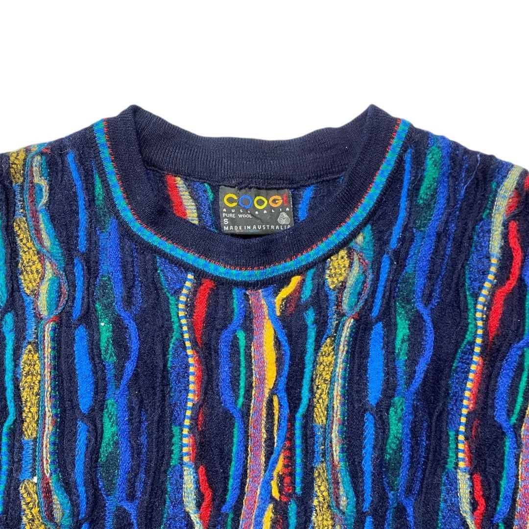 Coogi × Vintage Vintage 90s Coogi 3D Knitwear Sweater Size US S / EU 44-46 / 1 - 3 Thumbnail