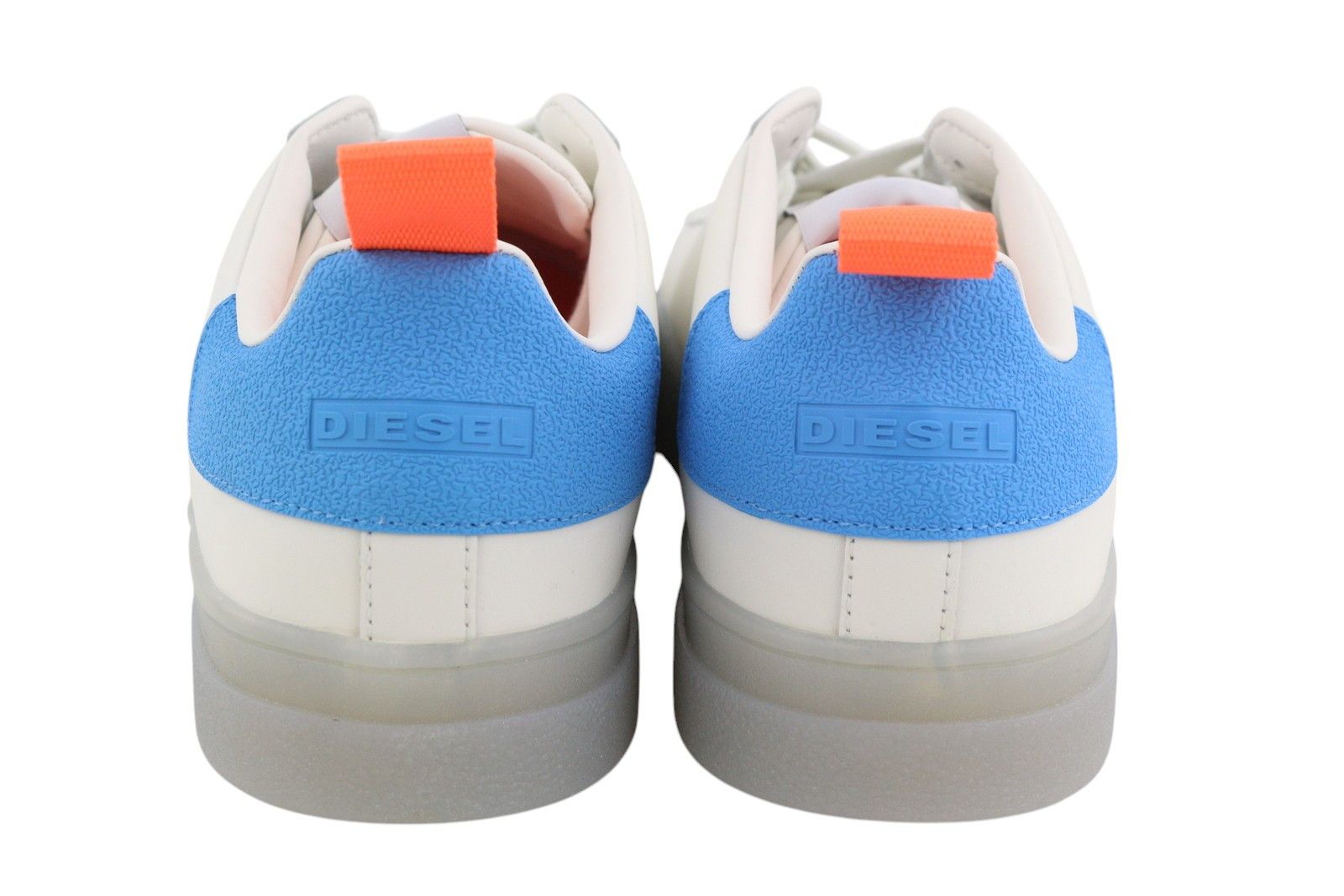Diesel S-CLEVER LOW EU45 White Leather Laced Almond Toe 40835 Size US 12 / EU 45 - 8 Thumbnail