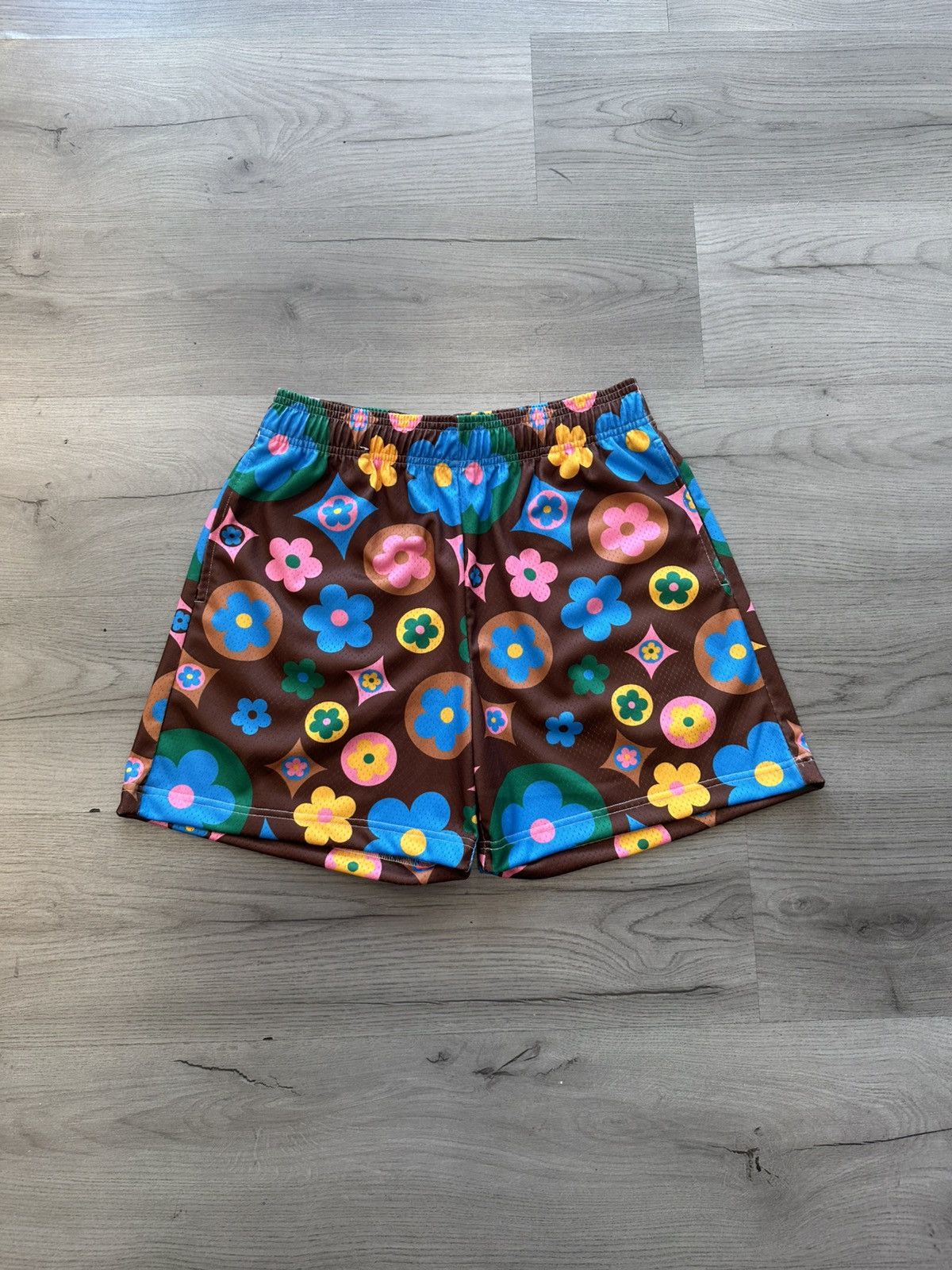 Bravest Studios Bravest Studios Shorts Flower Brown Multi Size US 30 / EU 46 - 1 Thumbnail