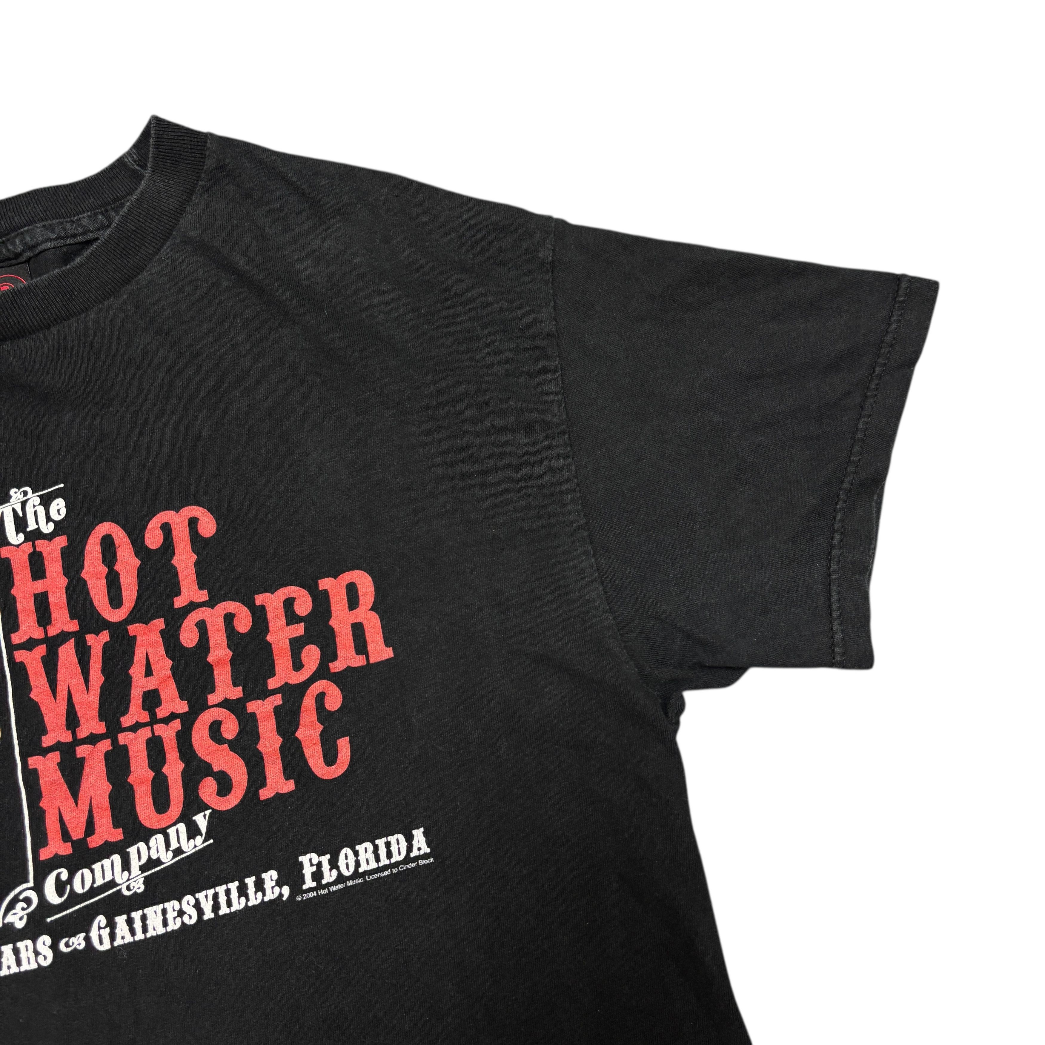 Band Tees × Vintage Vintage Hot Water Music Shirt 2004 Blink 182 Green Day Size US M / EU 48-50 / 2 - 9 Thumbnail