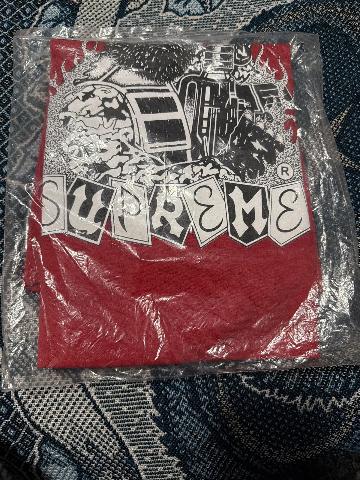 Supreme Supreme Mercenary Tee FW19 Size US L / EU 52-54 / 3 - 1 Thumbnail