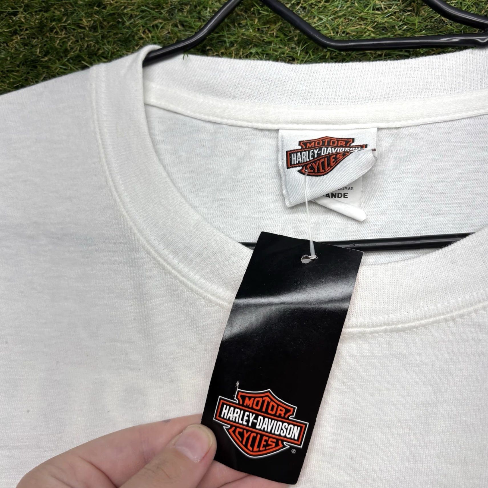 Harley Davidson Harley-Davidson Shirt 3XL White Graphic Print Short Sleeve Biker Motorcycle Mens Size US XXL / EU 58 / 5 - 7 Thumbnail