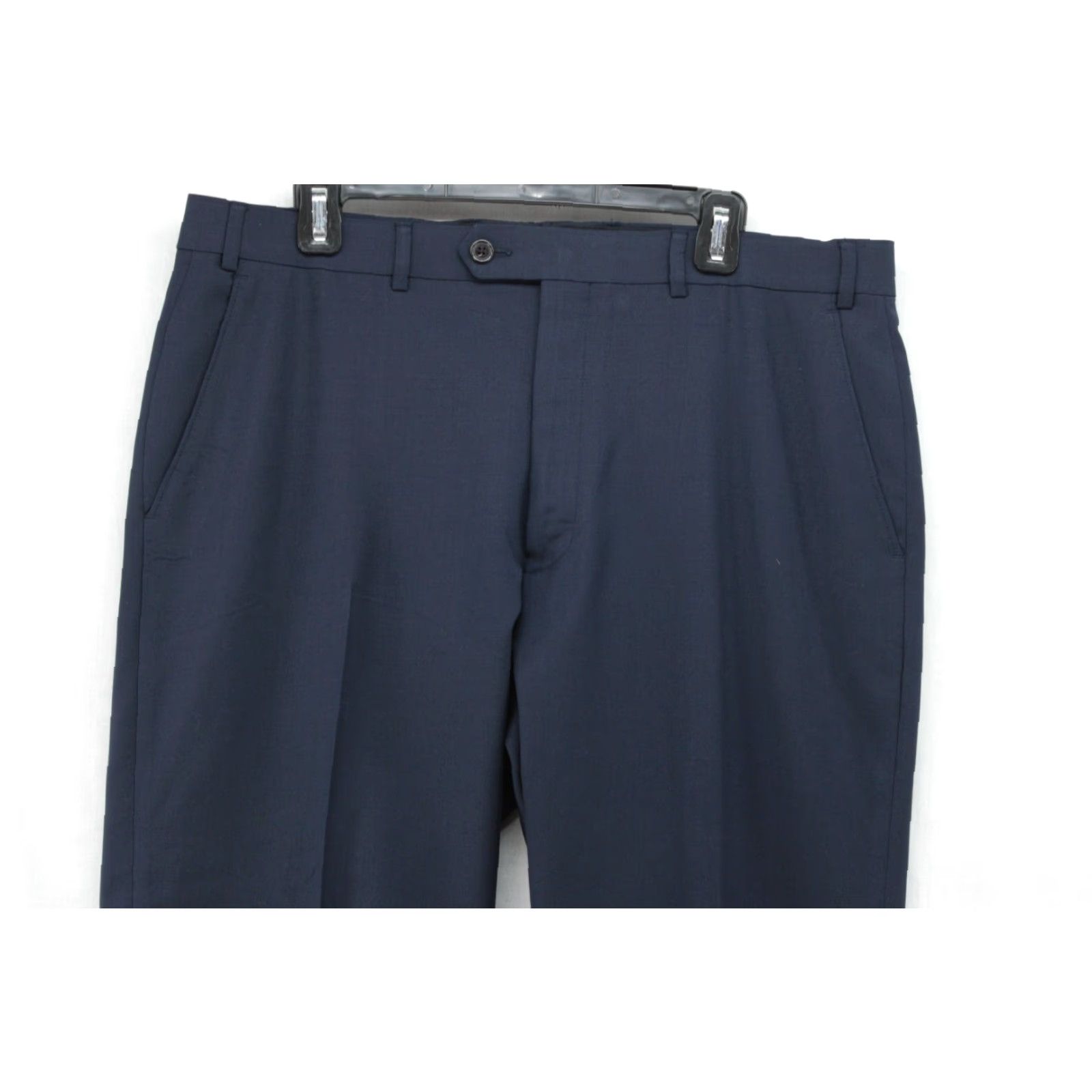 Ralph Lauren VINTAGE Lauren Ralph Lauren Black Label Dress Pants Men 36x31 Blue Wool Blend Preppy Dress Pants Mens 36x31 Blue Wool Blend Preppy Size US 36 / EU 52 - 2 Thumbnail