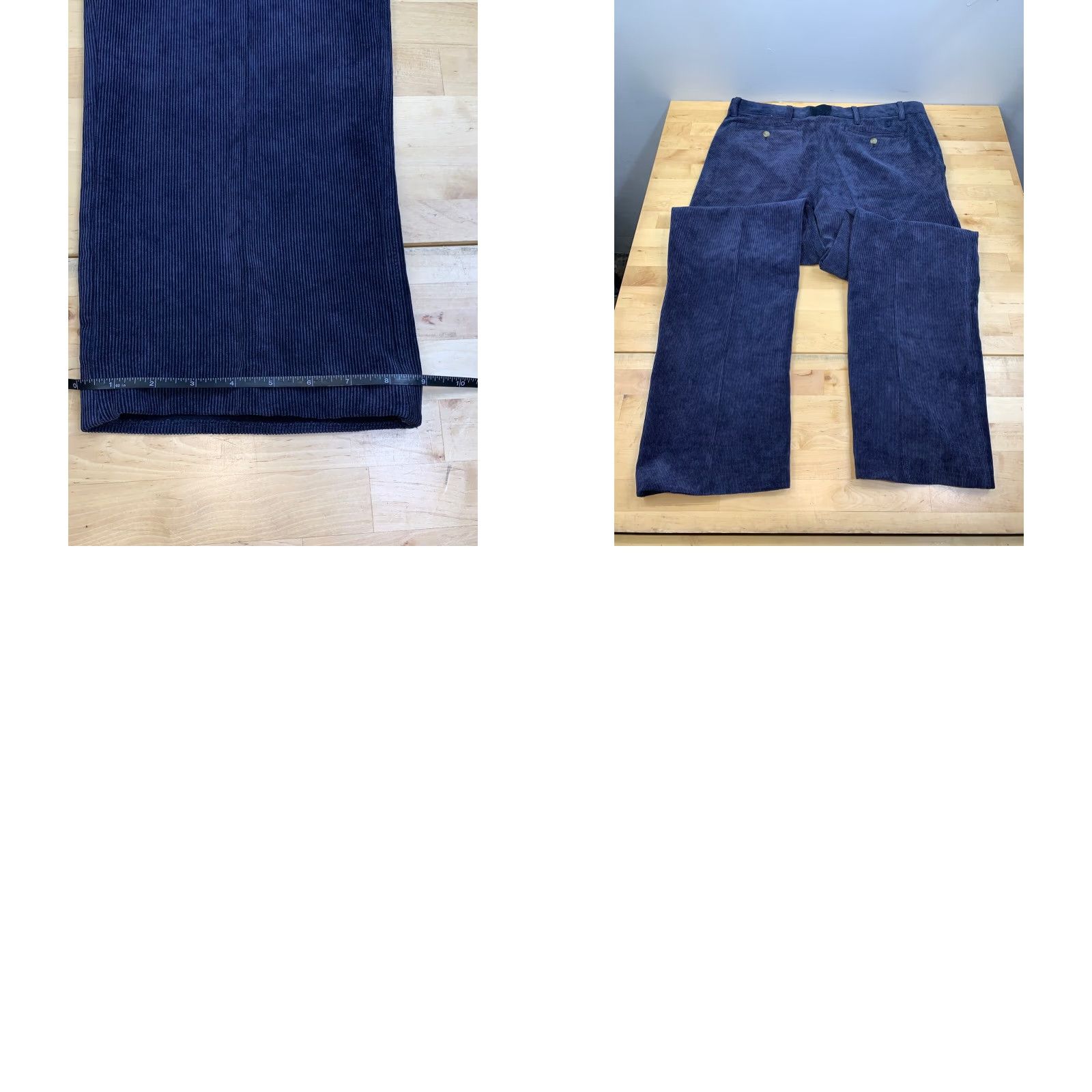 Footjoy FootJoy FJ 38x32 Corduroy Pants Blue Golf Stretch Straight Chino Regular FootJoy Men's 38 Inseam 32 Size US 38 / EU 54 - 8 Thumbnail