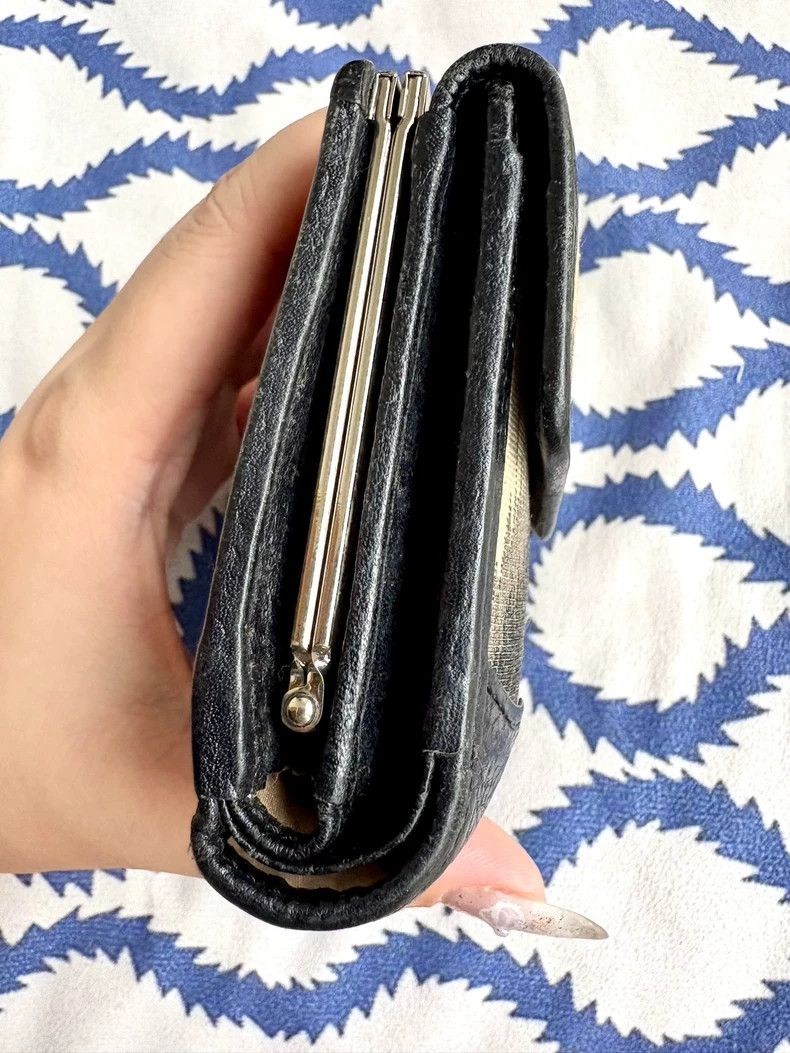 Vivienne Westwood Vivienne Westwood Black leopard print gold buckle wallet c Size ONE SIZE - 5 Thumbnail