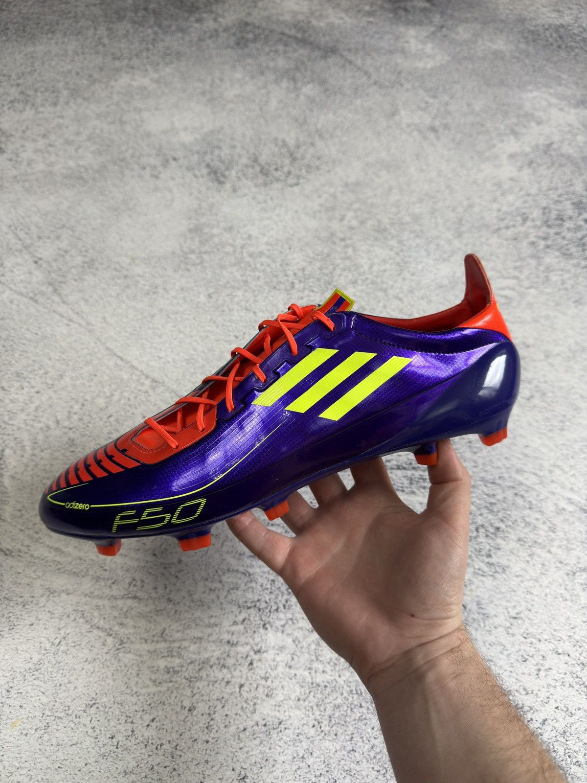 Adidas VTG Adidas F50 Adizero TRX FG Messi Chameleon Purple UK 13 Size US 14 / EU 47 - 7 Thumbnail