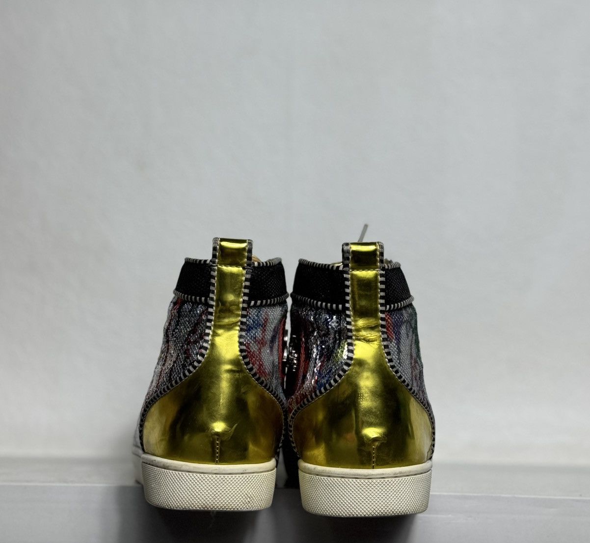 Christian Louboutin Christian Louboutin Graffiti Sequin High Sneakers Size 41 Size US 8 / EU 41 - 4 Thumbnail