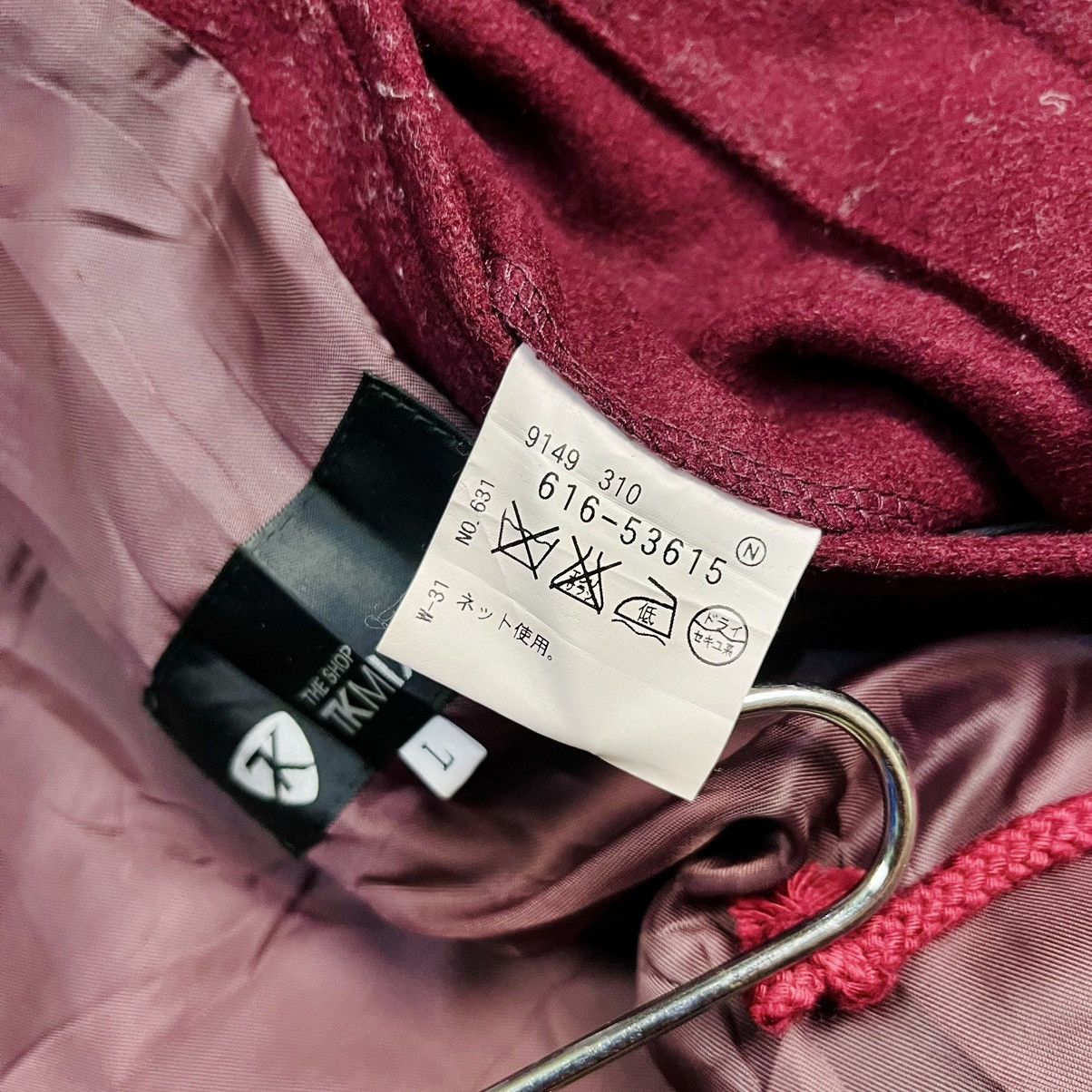 Takeo Kikuchi 2000s Takeo Kikuchi - Red Blood Wool Bono Cargo Jacket Size US L / EU 52-54 / 3 - 9 Thumbnail