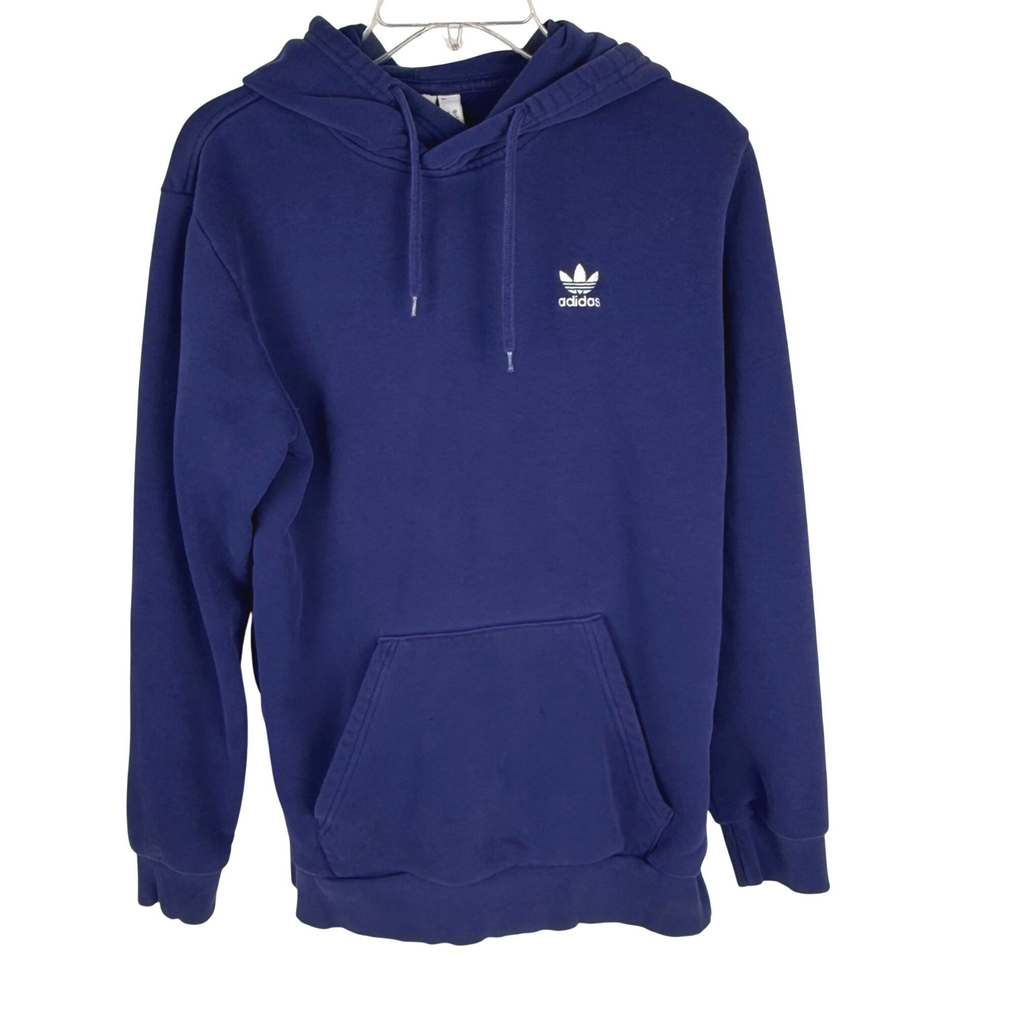 Adidas Adidas Essentials Trefoil Men's Pullover Hoodie Blue Size S Size US S / EU 44-46 / 1 - 1 Thumbnail