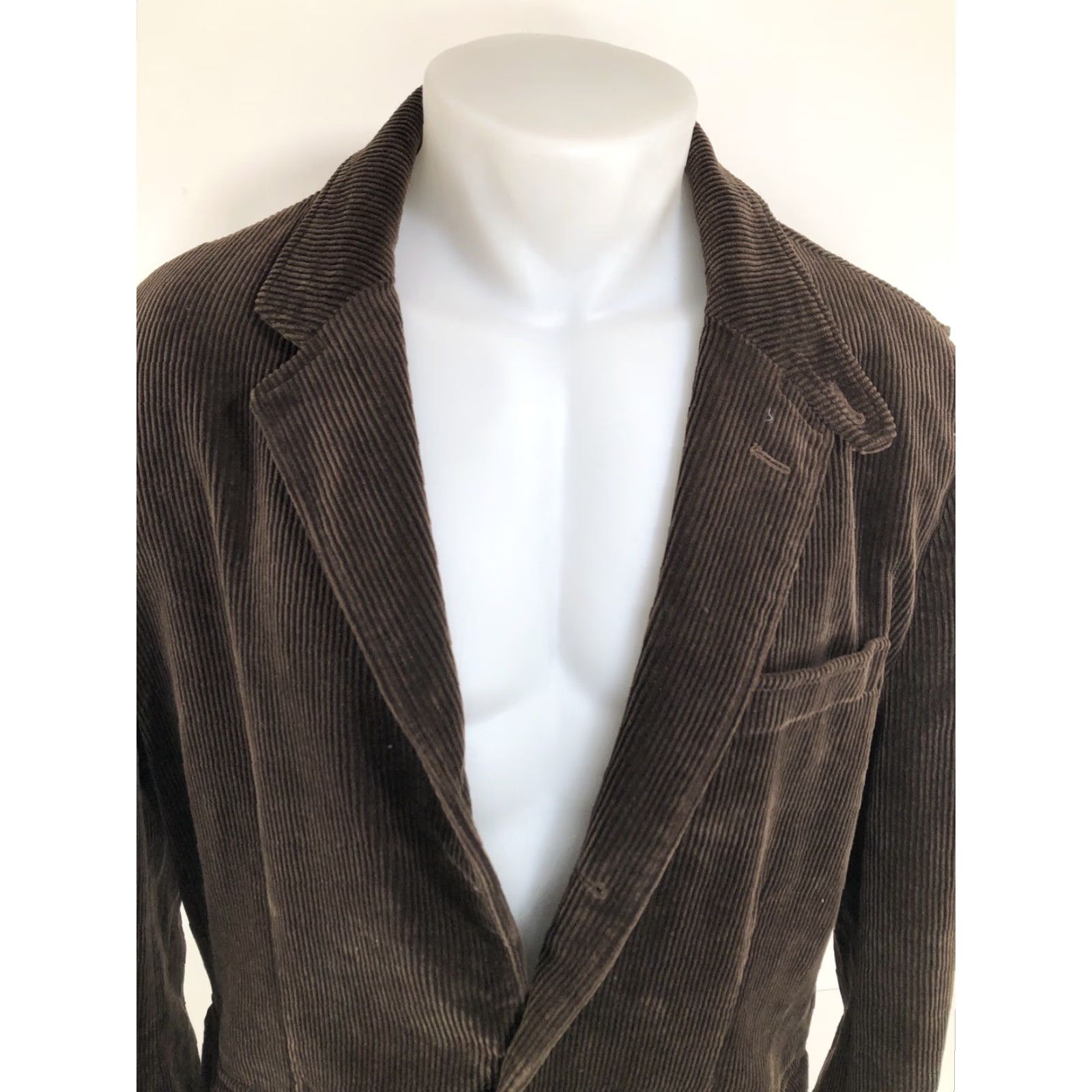 Polo Ralph Lauren POLO / RALPH LAUREN Blazer Heavy Duty Corduroy Belted Back XL Brown Men XL Blazer Belted Corduroy Jacket Size US XL / EU 56 / 4 - 3 Thumbnail